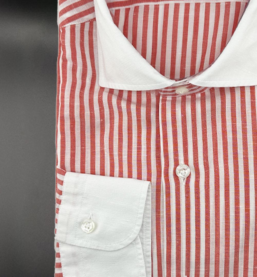 Camicia Barba uomo LIU13P014028 rossa LIU13P014028 005 R BARBA 