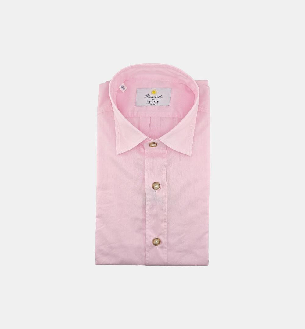 Camicia Giannetto Portofino uomo 61130 rosa CAMICIA 61130 2250 47 03 SANFORT 