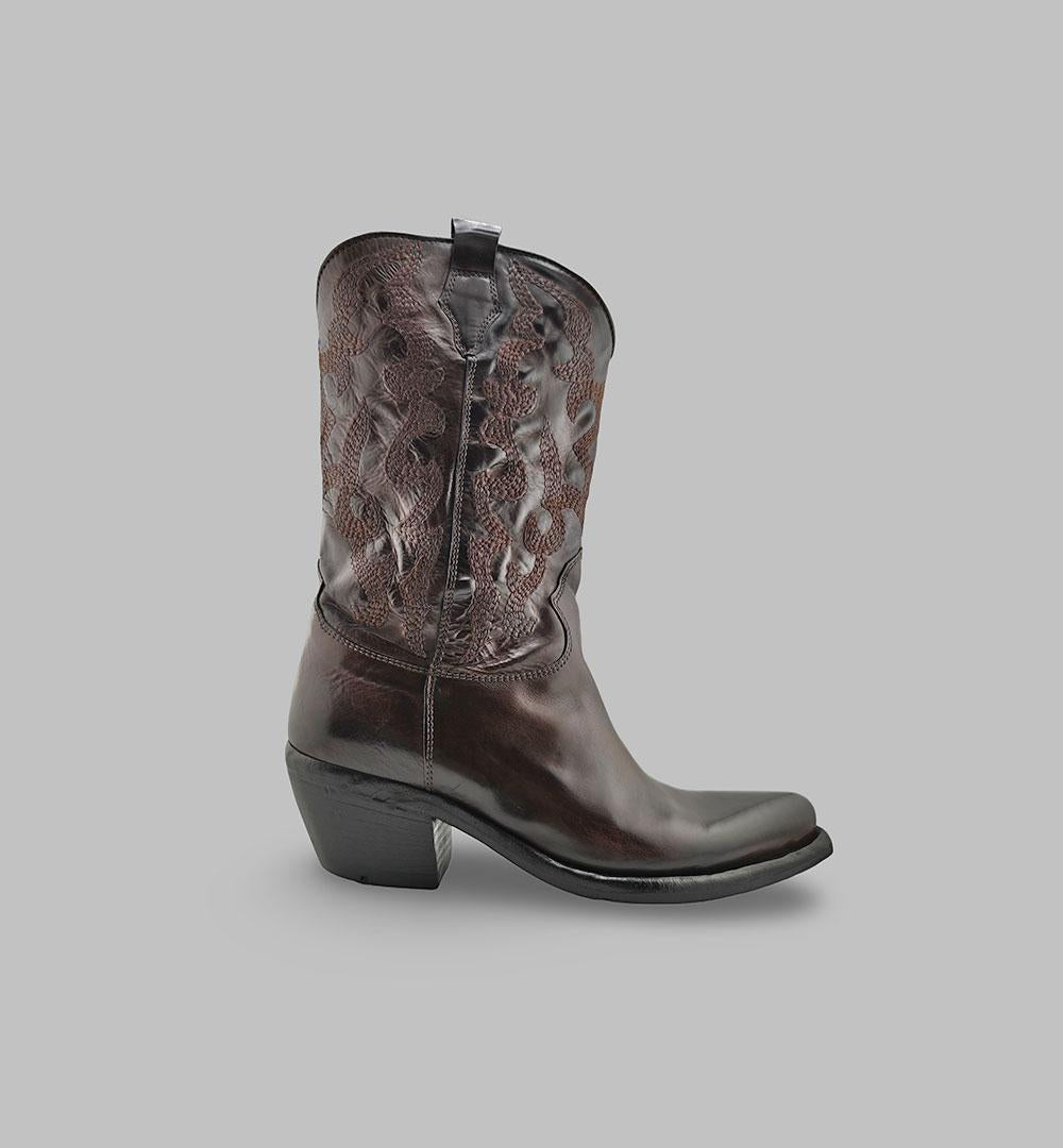 Camperos Lemargo donna GU03B ebano GU03B TEXANO.E LEMARGO 