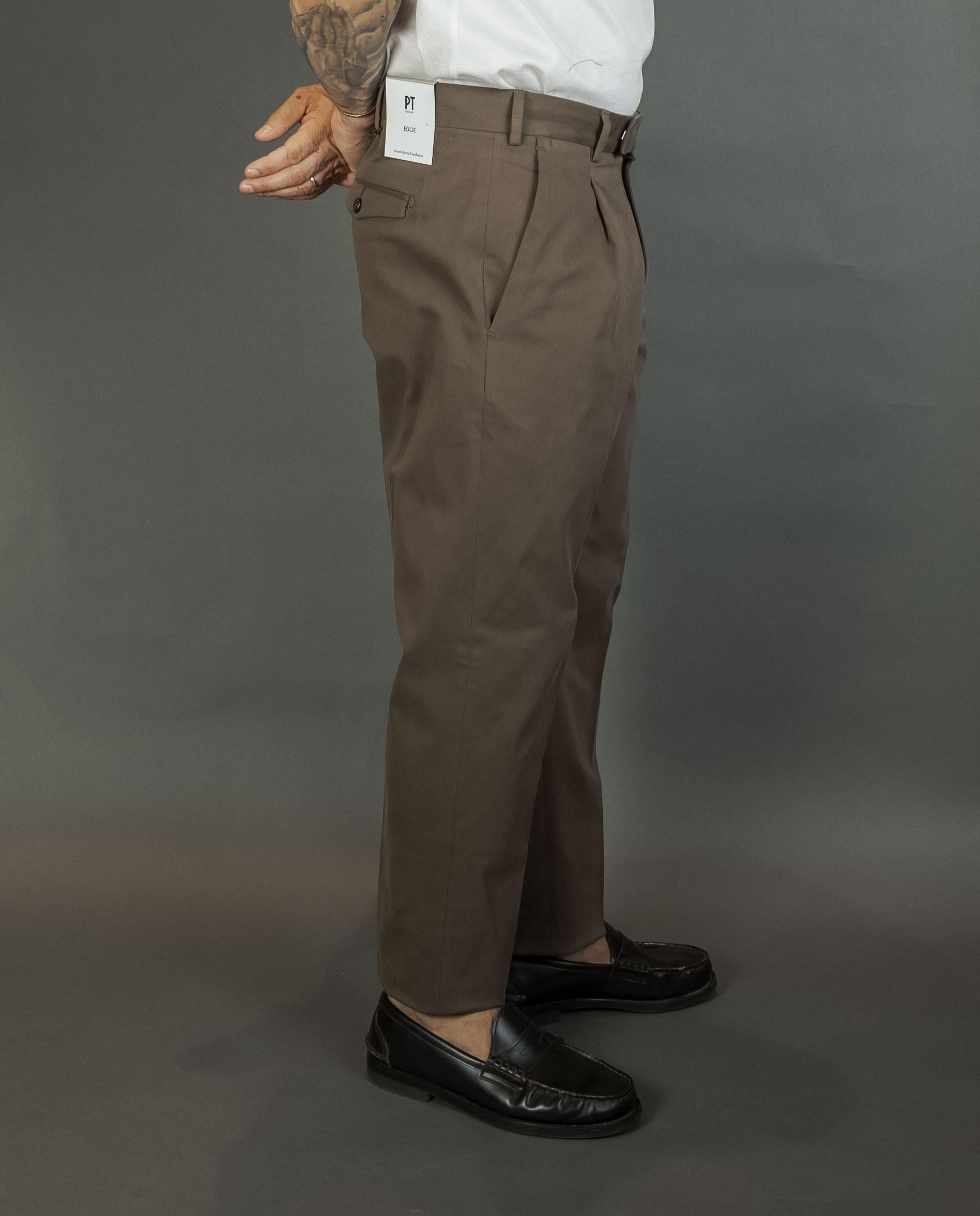 Pantalone PT Torino uomo RSZAZ40FWD SD75 marrone RSZAZ40FWD SD75 0155 MARRONE PT TORINO 