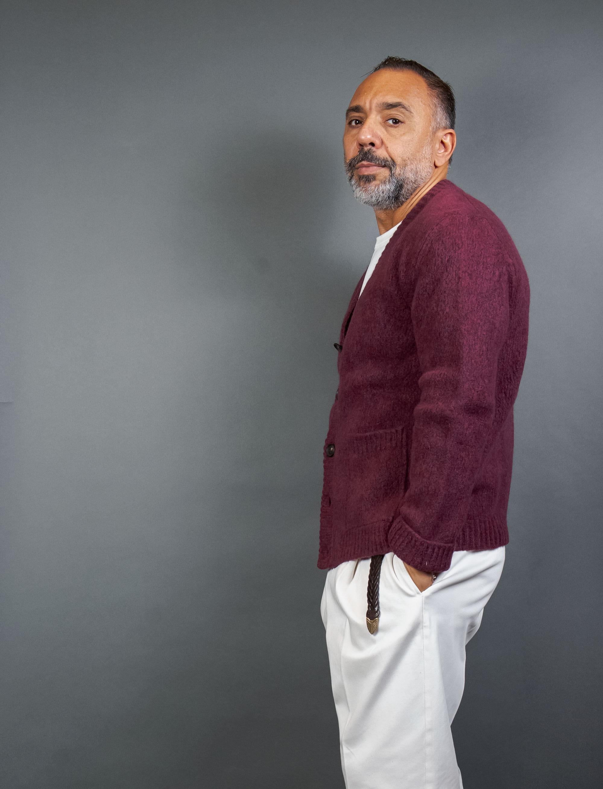 Cardigan SETTEFILI CASHMERE uomo RAVEL6CA Bordeaux RAVEL6CA VE09 BORDO SETTEFILI CASHMERE 