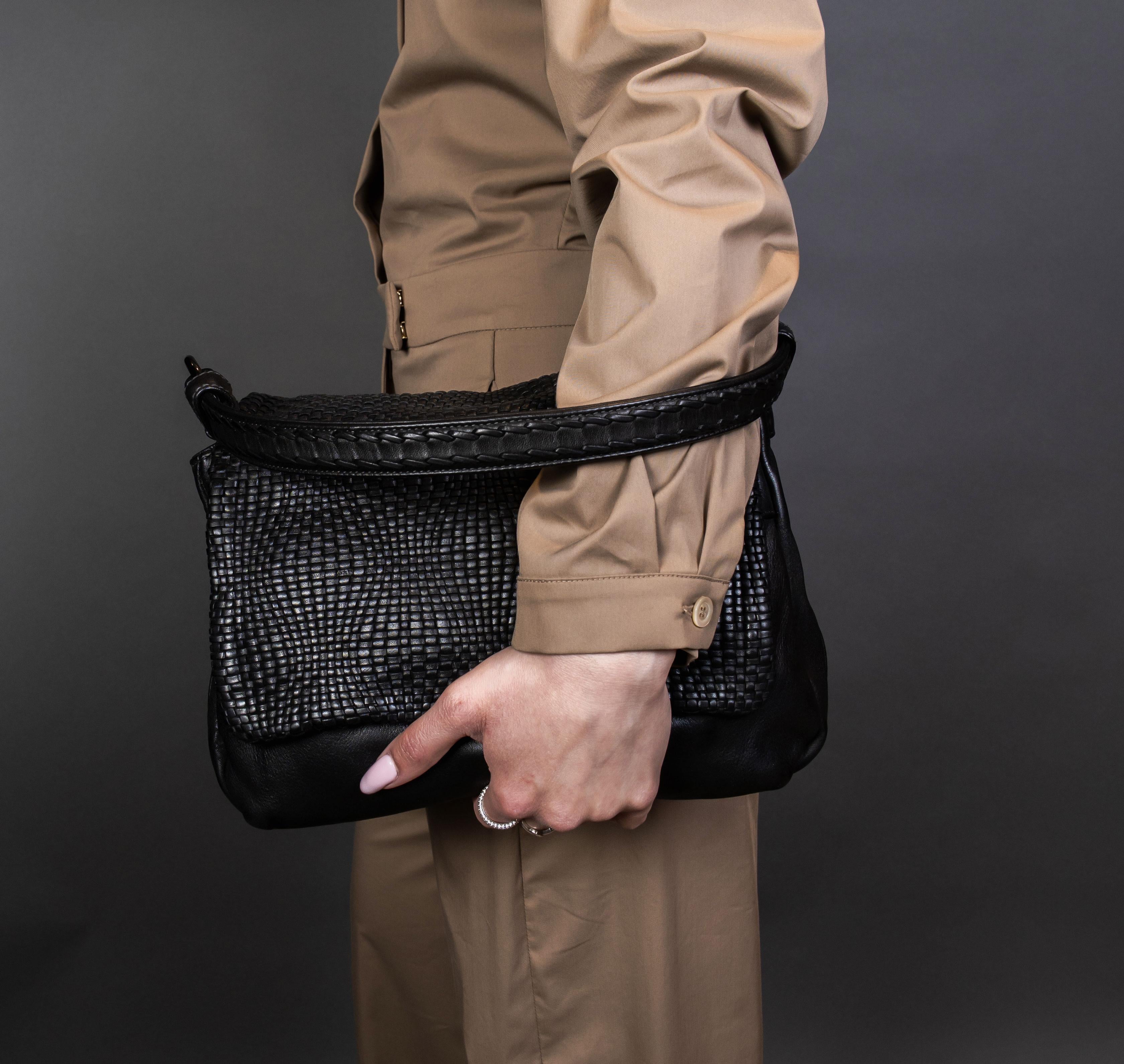 Borsa Reptile's house H731V41002 Anfora nera H731V41002 ANFORA NERO REPTILE'S HOUSE 