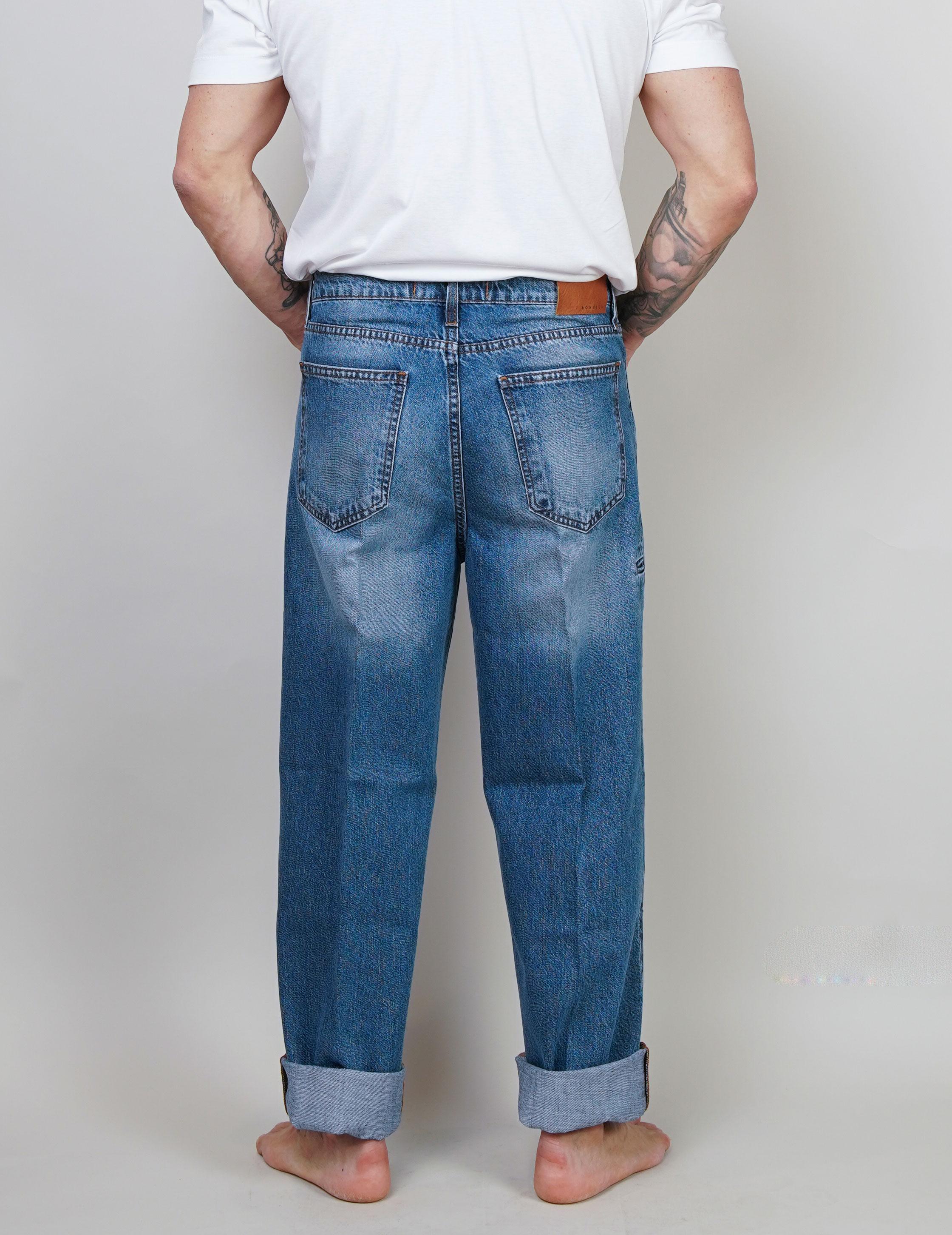 Jeans Bonheur uomo Osaka blu OSAKA S/L 155 BONHEUR 