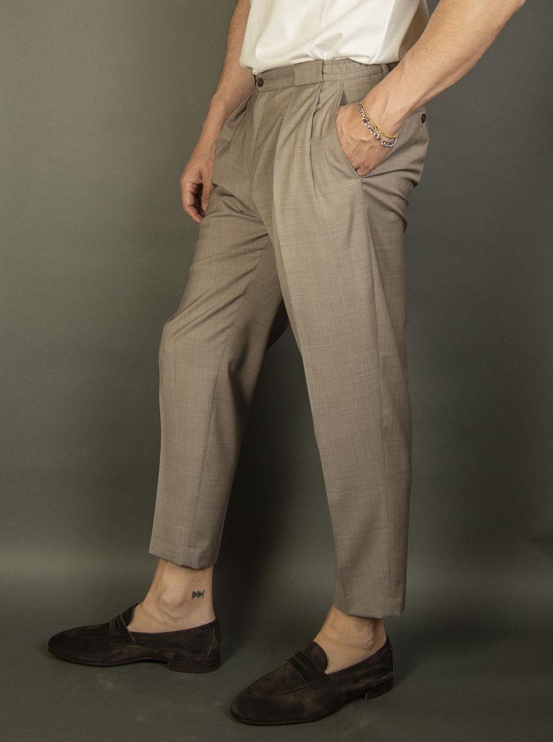 Pantalone Briglia uomo Portobello S biscotto PORTOBELLOS 325108 036 BISQUIT BRIGLIA 