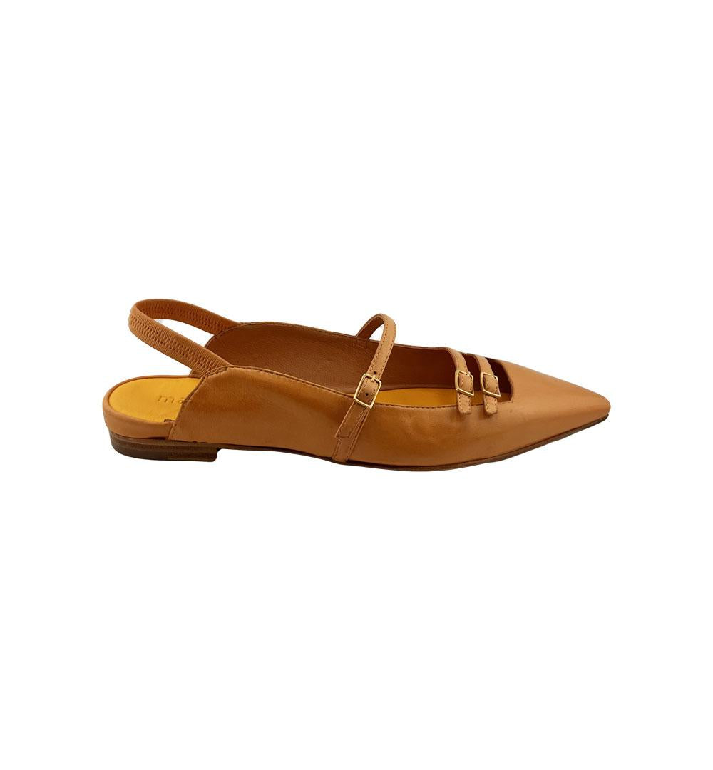 Ballerine Mara Bini donna U314 zafferano U314 FIBBIE.Z MARA BINI 