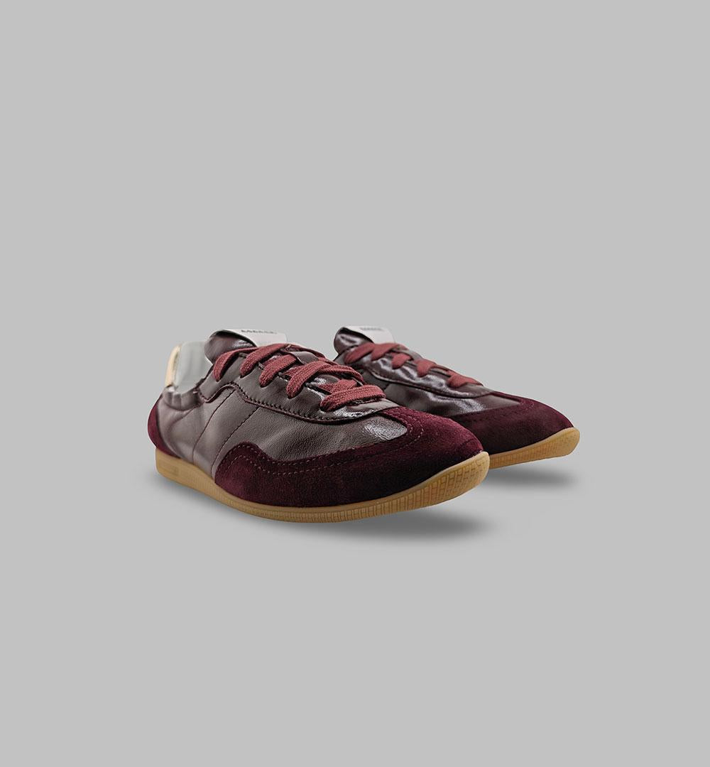 Sneaker BOEMOS donna DUNCAN W Bordeaux DUNCAN W VERNICETTA BOEMOS 
