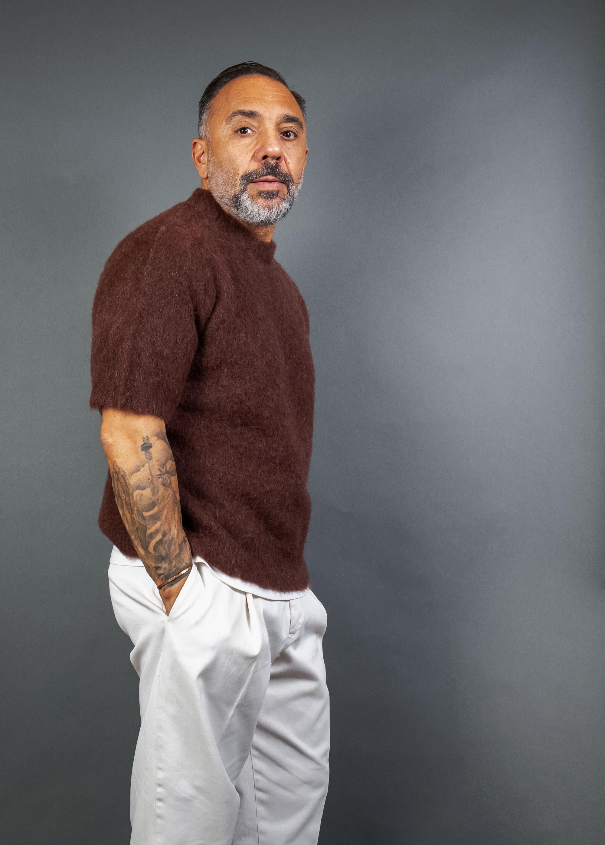 Maglia ALTEA uomo 251241 Marrone 251241 38 MARRONE ALTEA 