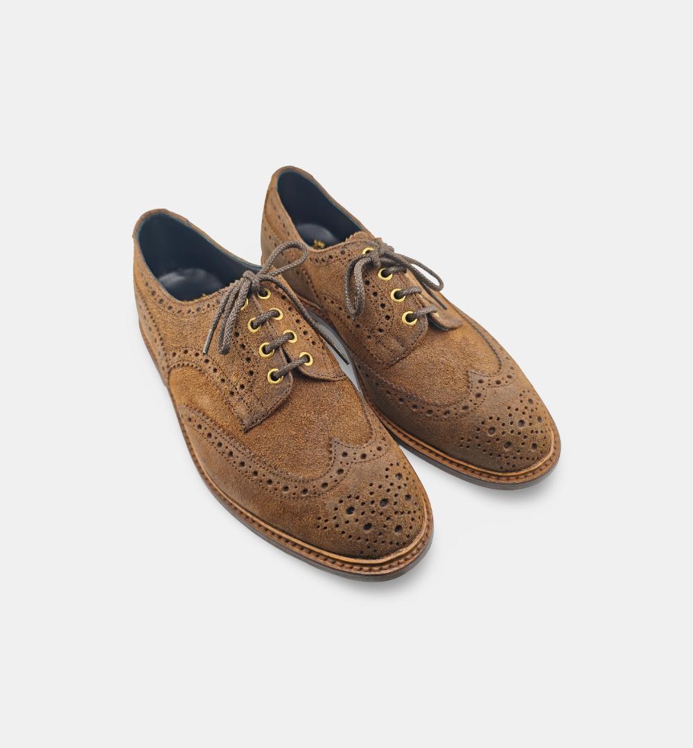 Derby Tricker's uomo 5633 terra 5633/363 BURTON SNUFF TRICKER'S 