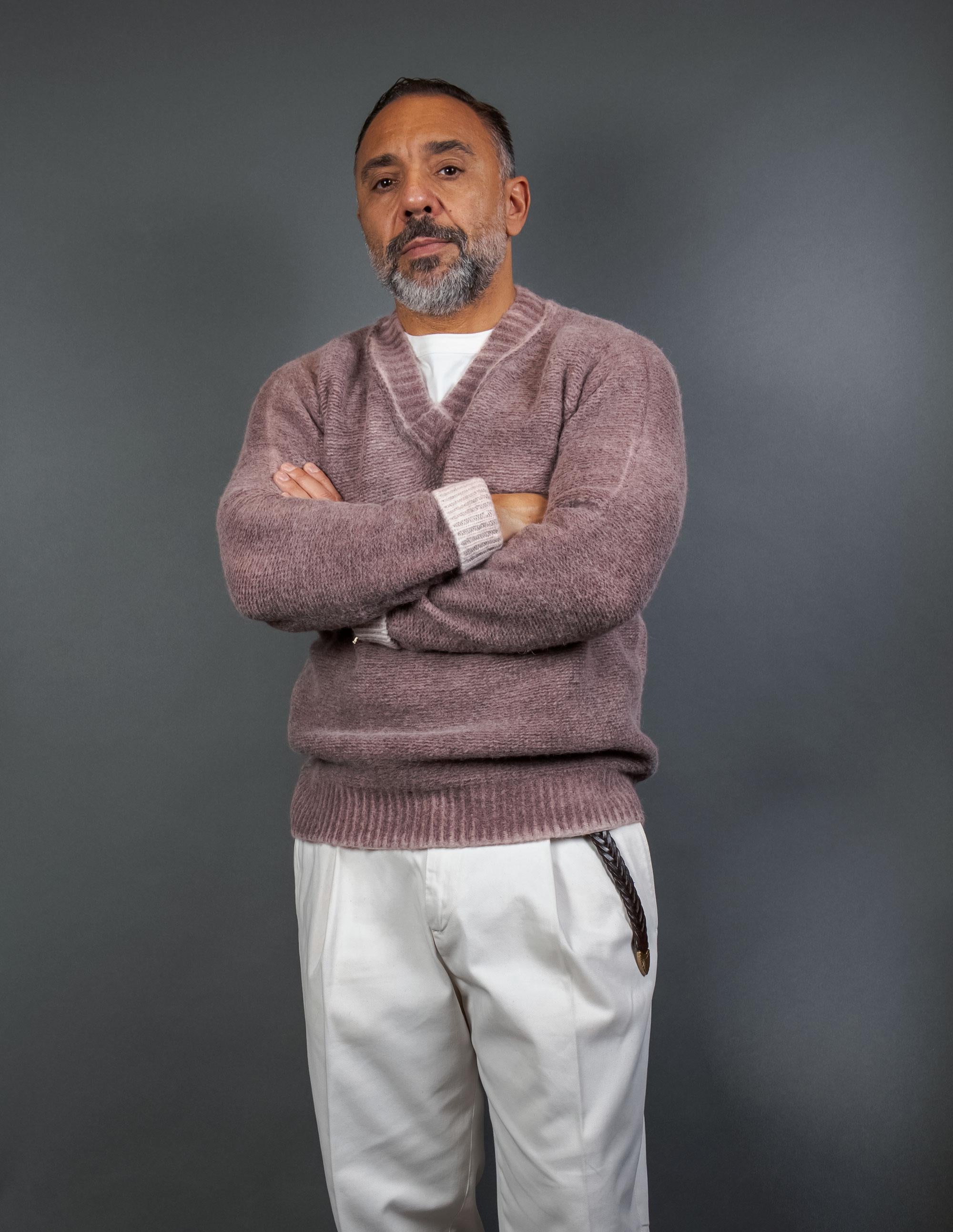 Maglione OFFICINE uomo 303 18 Rosa 303 18 268 SABLE OFFICINE 