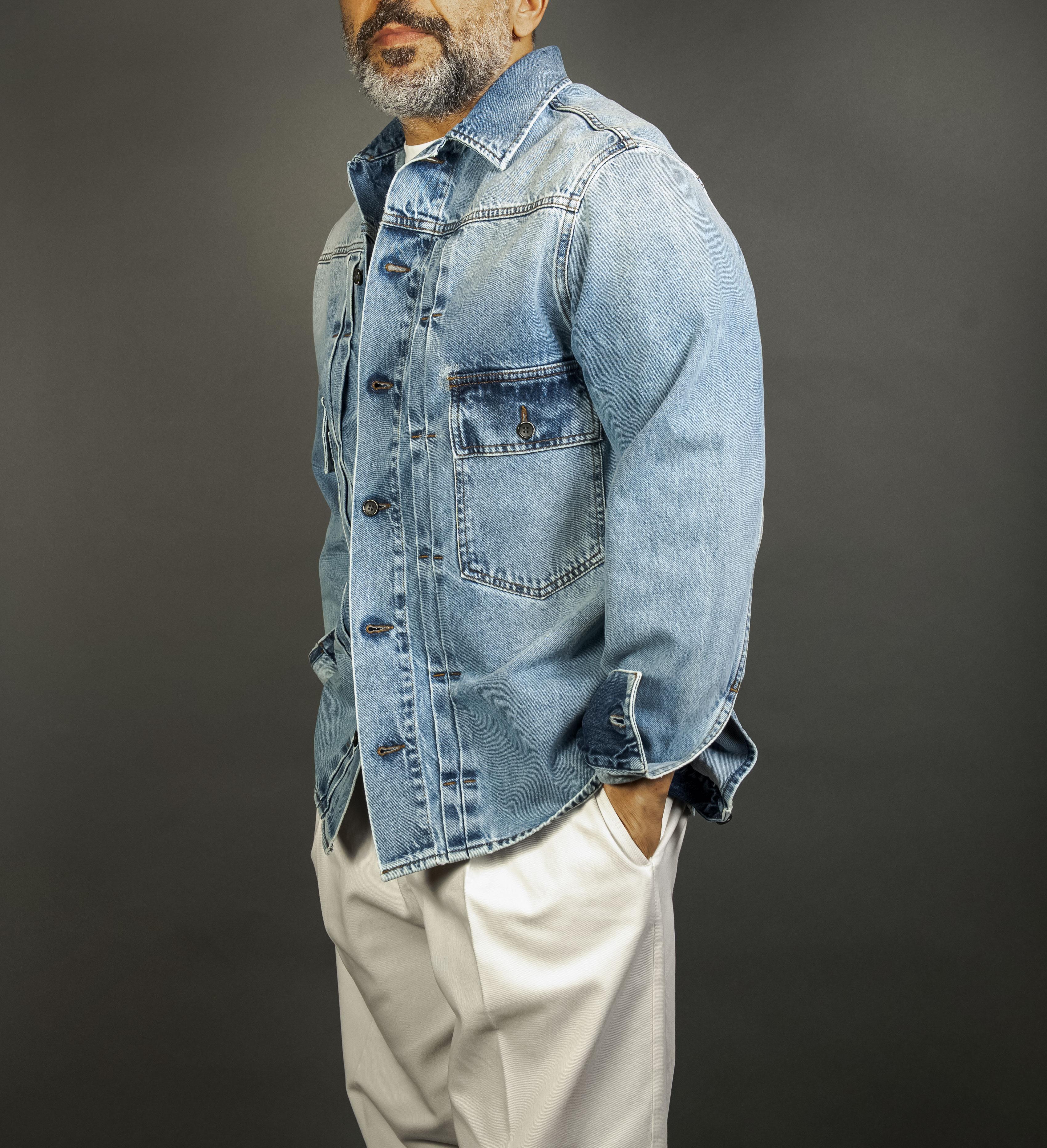 NINE INTHE MORNING 9SS25 D036 BRANDOS01 DENIM MEDIO