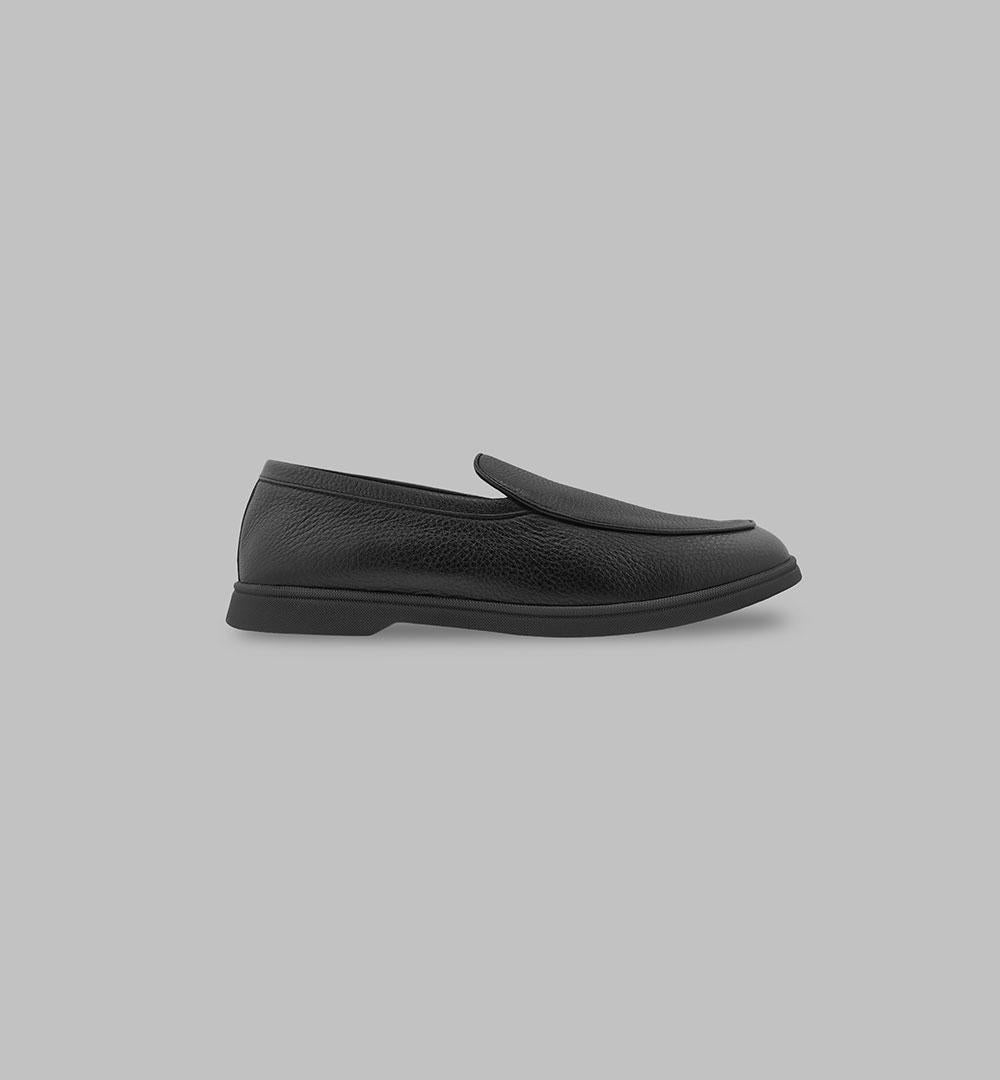 Mocassino Henderson uomo DINO.C.2 nero DINO.C.2 SLIPPERS HENDERSON 