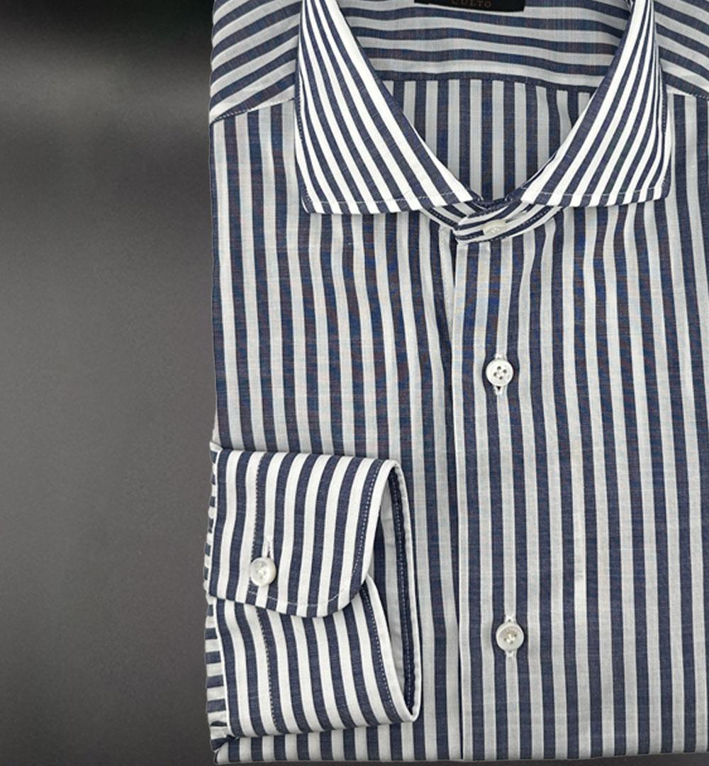 Camicia Barba uomo K6U13P0147106 Culto blu K1U13P0147106 0001 RIGA BLU BARBA 