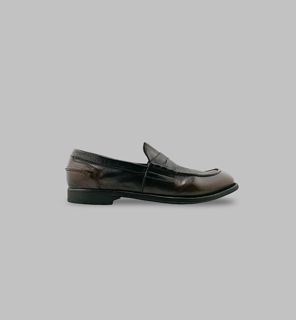 Mocassini Officine Creative Chronicle 144 testa di moro CRONICLE/144 PENNY T.D.M OFFICINE CREATIVE 
