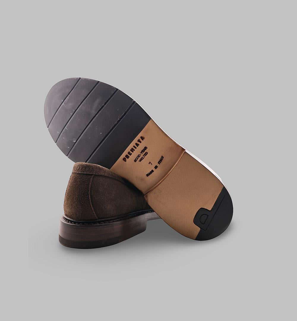 Mocassino PREMIATA uomo 31054 Testa di moro 31054 PENNY P.LARGA RAIN PREMIATA 