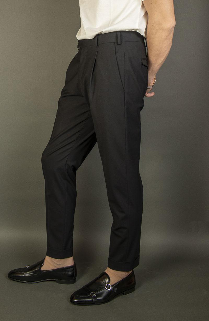 Pantalone PT Torino uomo RFZA40FWD MA27 nero RFZA40FWD MA27 0990 NERO PT TORINO 
