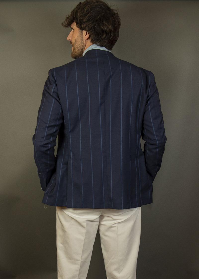 Giacca Luigi Bianchi uomo 2611 blu 2611 53359 4 GESSATO LUIGI BIANCHI MANTOVA 