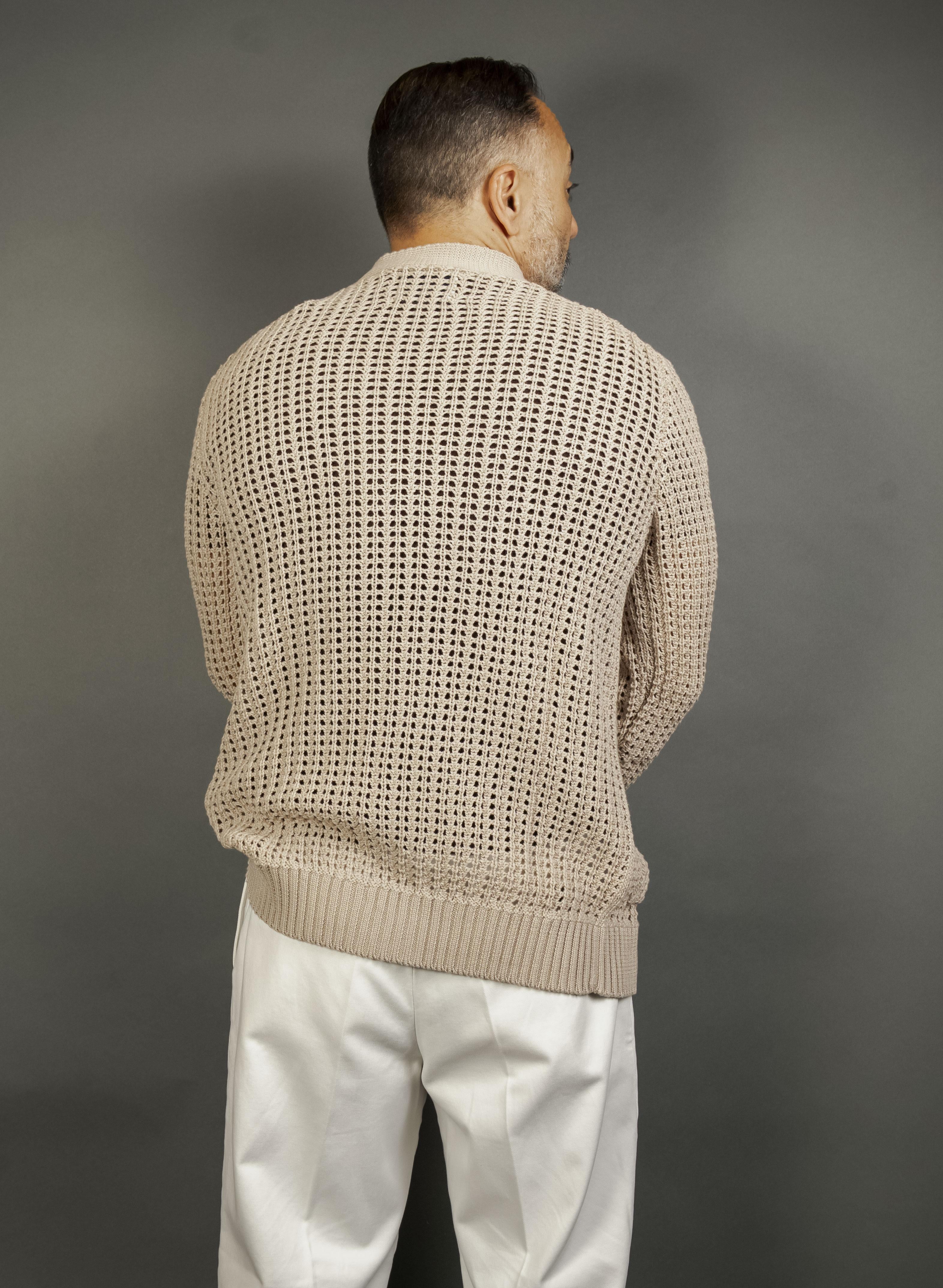 Cardigan Circolo uomo CN4906 sabbia CN4906 1053 SABBIA CIRCOLO 