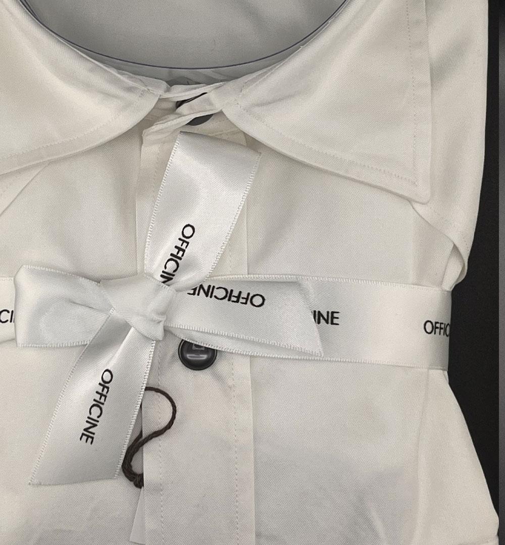 Camicia Borriello x Officine uomo 20028 bianca 20028 11 BIANCO BORRIELLO 