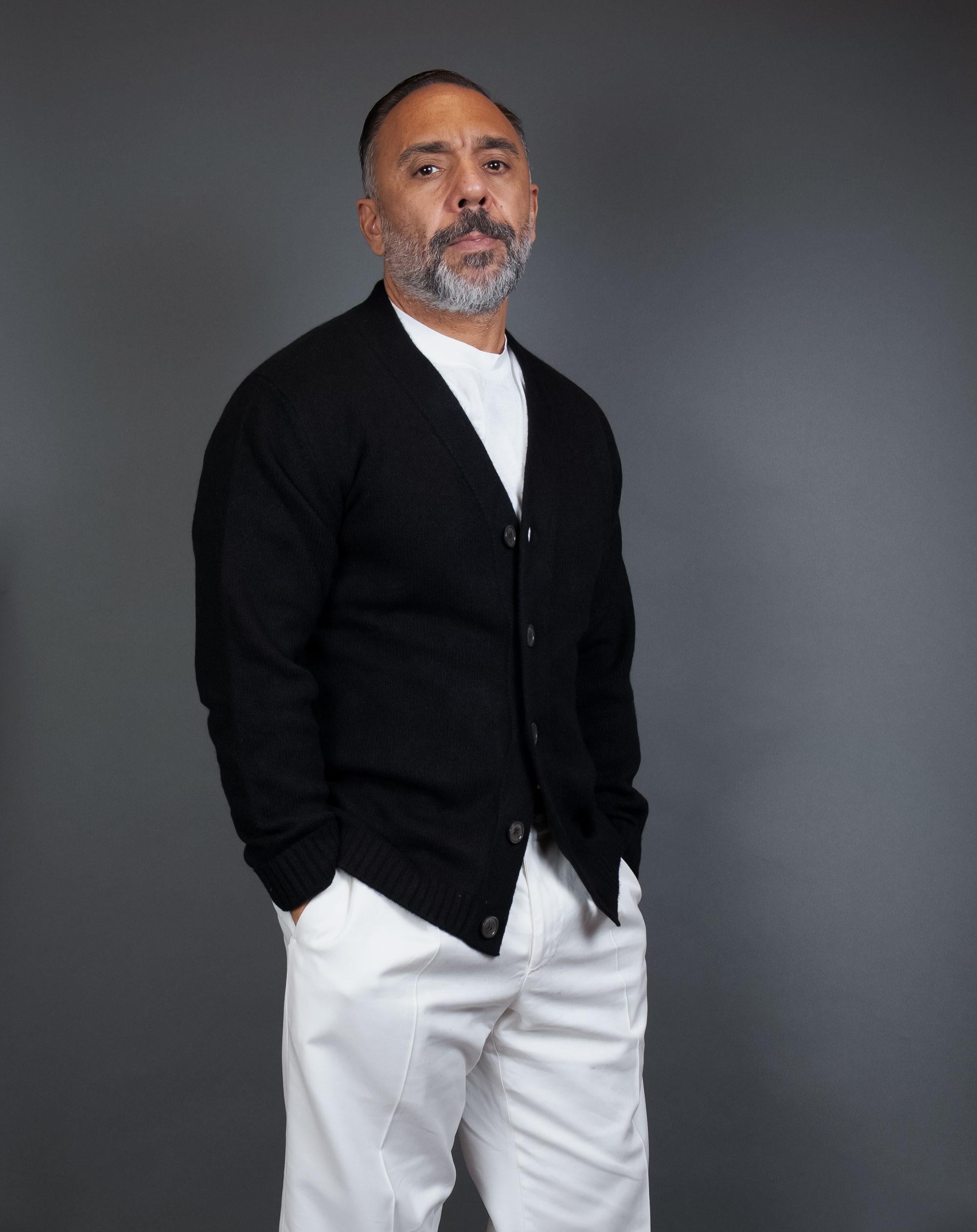 Cardigan DANIELE FIESOLI uomo 3017 Nero 3017 013 NERO DANIELE FIESOLI 