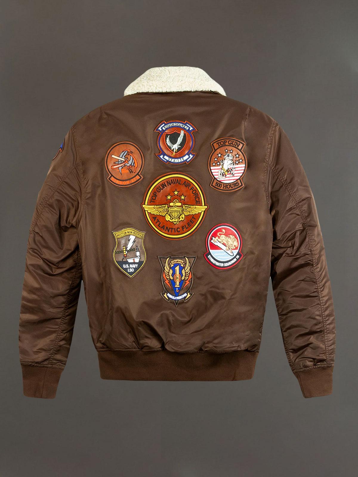 Giubbino TOP GUN uomo TGJ2433 Marrone TGJ2433 005 BROWN TOP GUN 