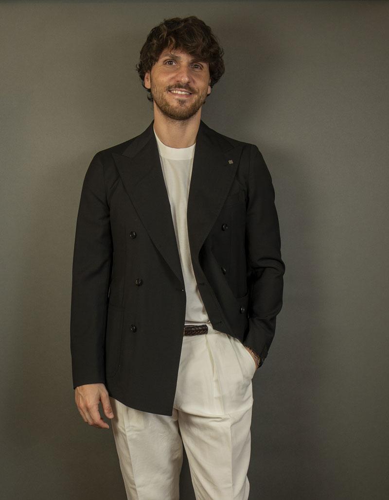 Giacca Tagliatore uomo GPL20K 150153 nera<BR/><BR/> G-PL20K 150153 25EO35 N1212 NERO TAGLIATORE 