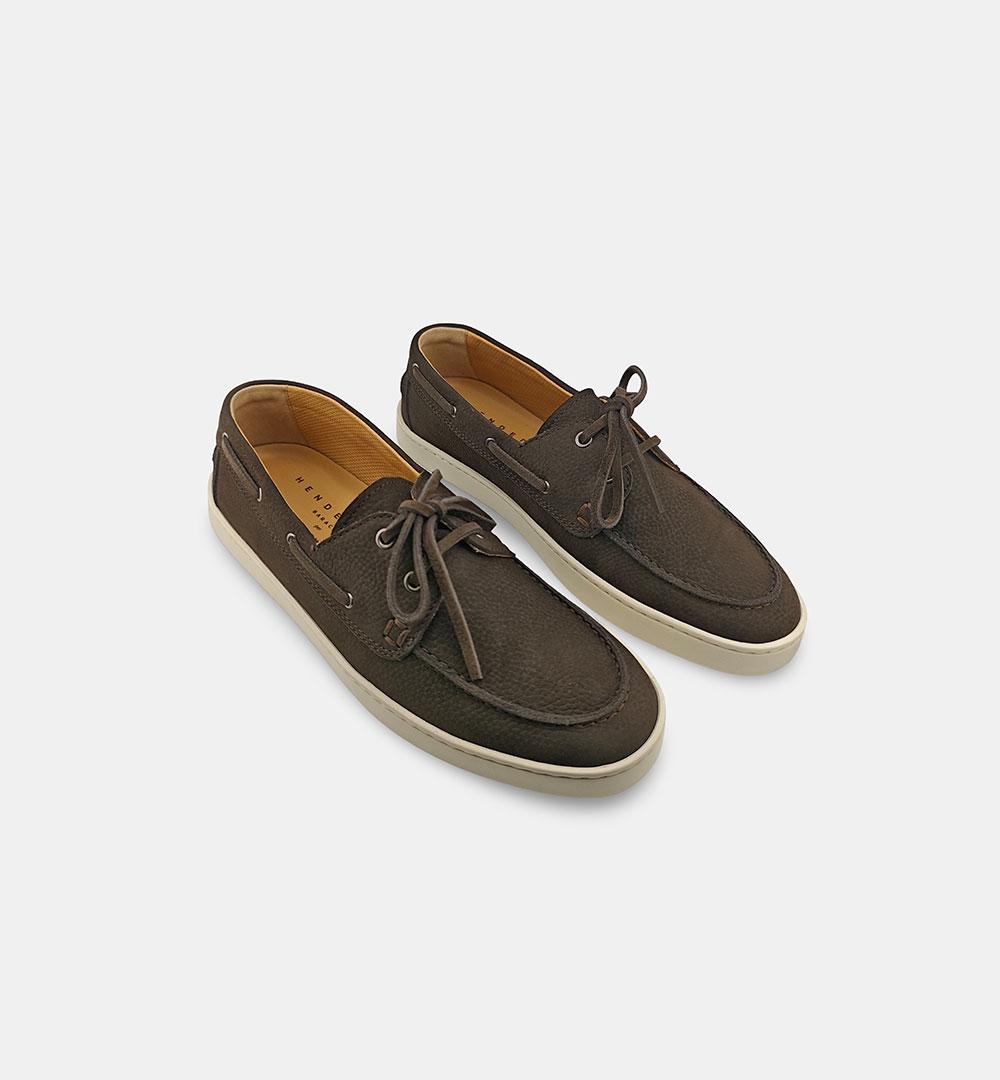 Mocassini Henderson uomo Yacht testa di moro YACHT N.45 HENDERSON 