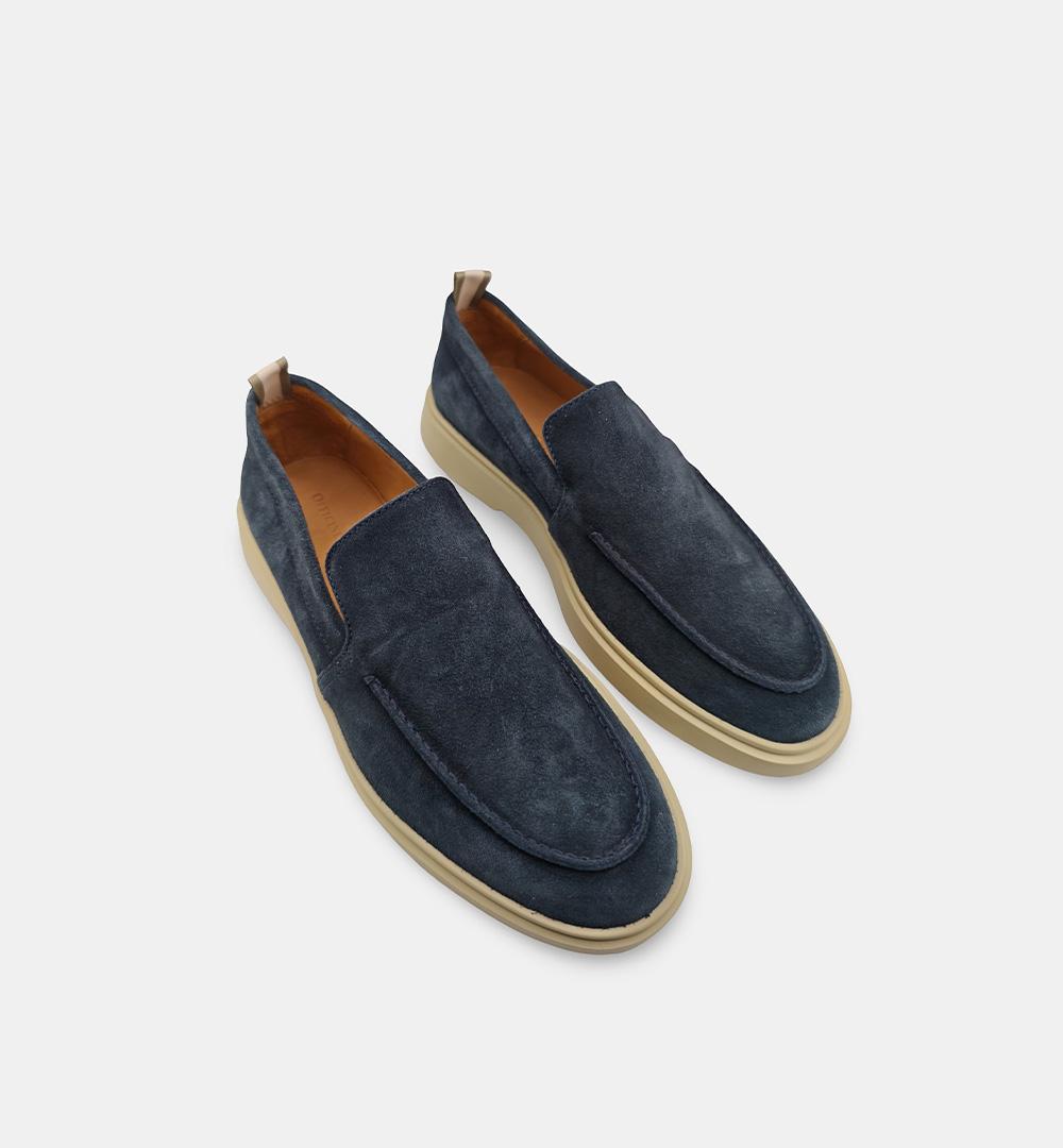 Mocassini OFFICINE CREATIVE uomo BONES002 Blu BONES/002 NAVY OFFICINE CREATIVE 