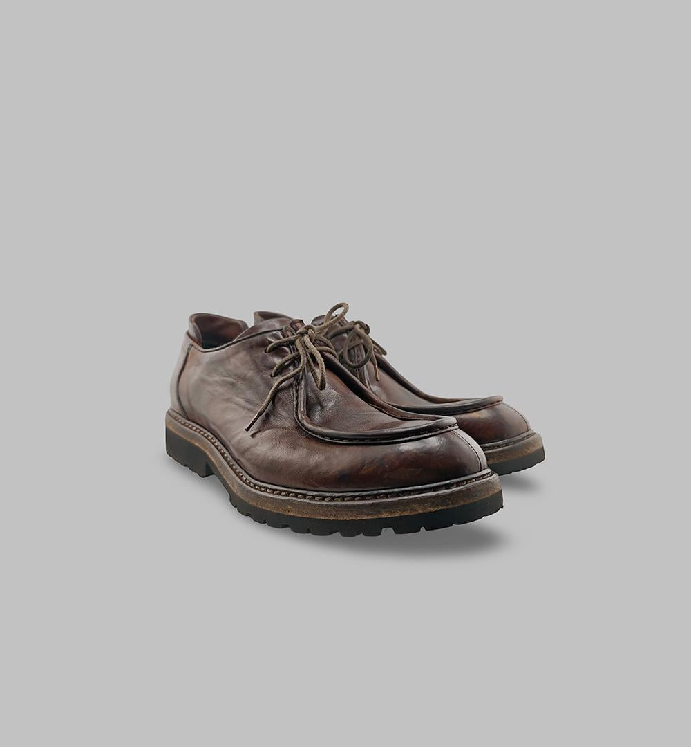 Stringata SHOTO uomo 2445 Testa di moro 2445 WASH.T.D.M SHOTO 