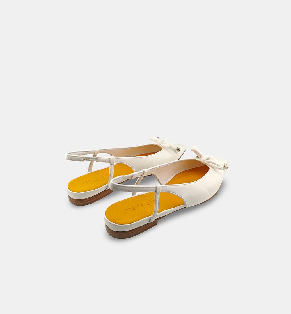 Ballerine Mara Bini donna Z522 Milena bianche Z522 CHANEL.B MARA BINI 