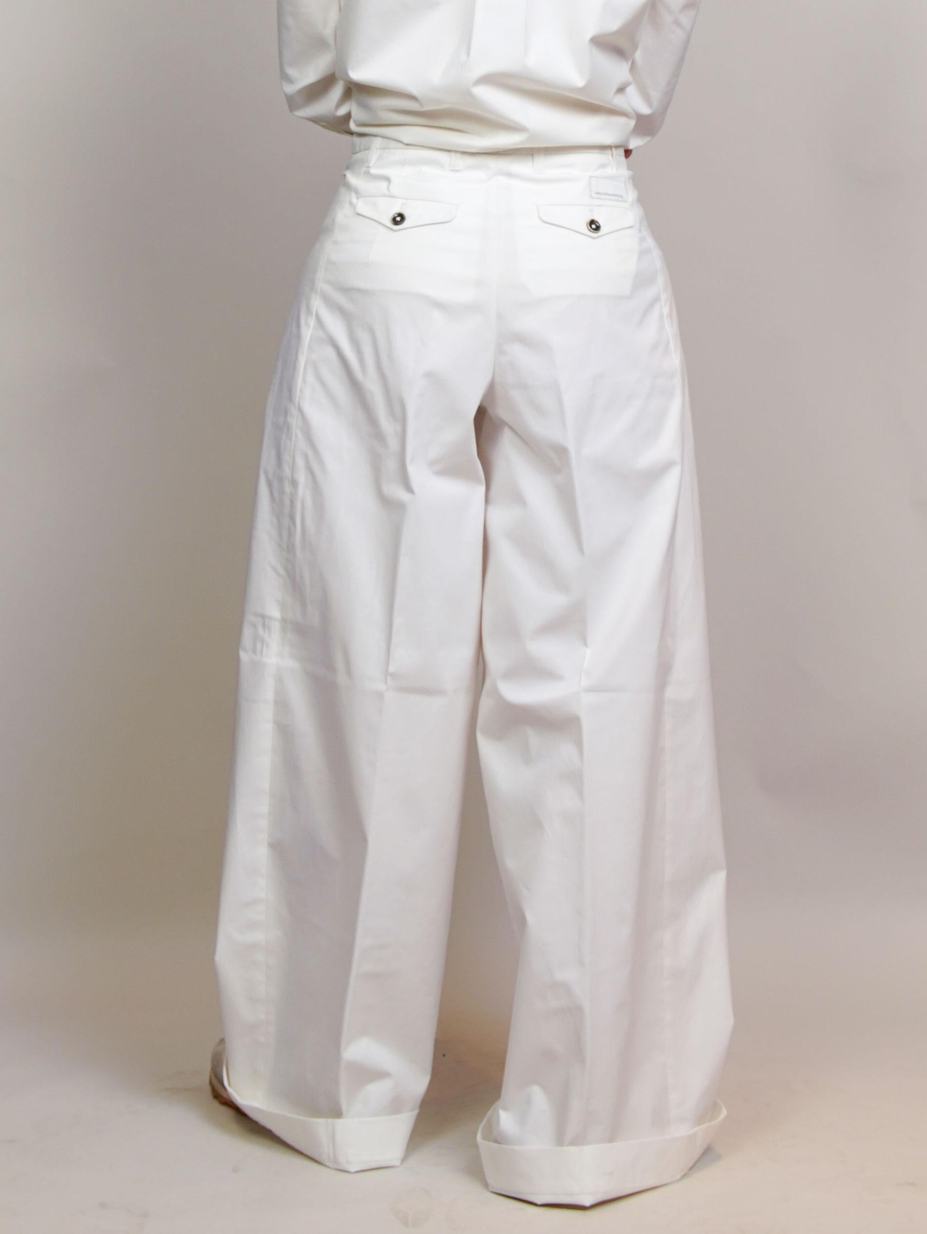 Pantalone Nine in the Morning donna Petra bianco PETRA MILK NINE INTHE MORNING 