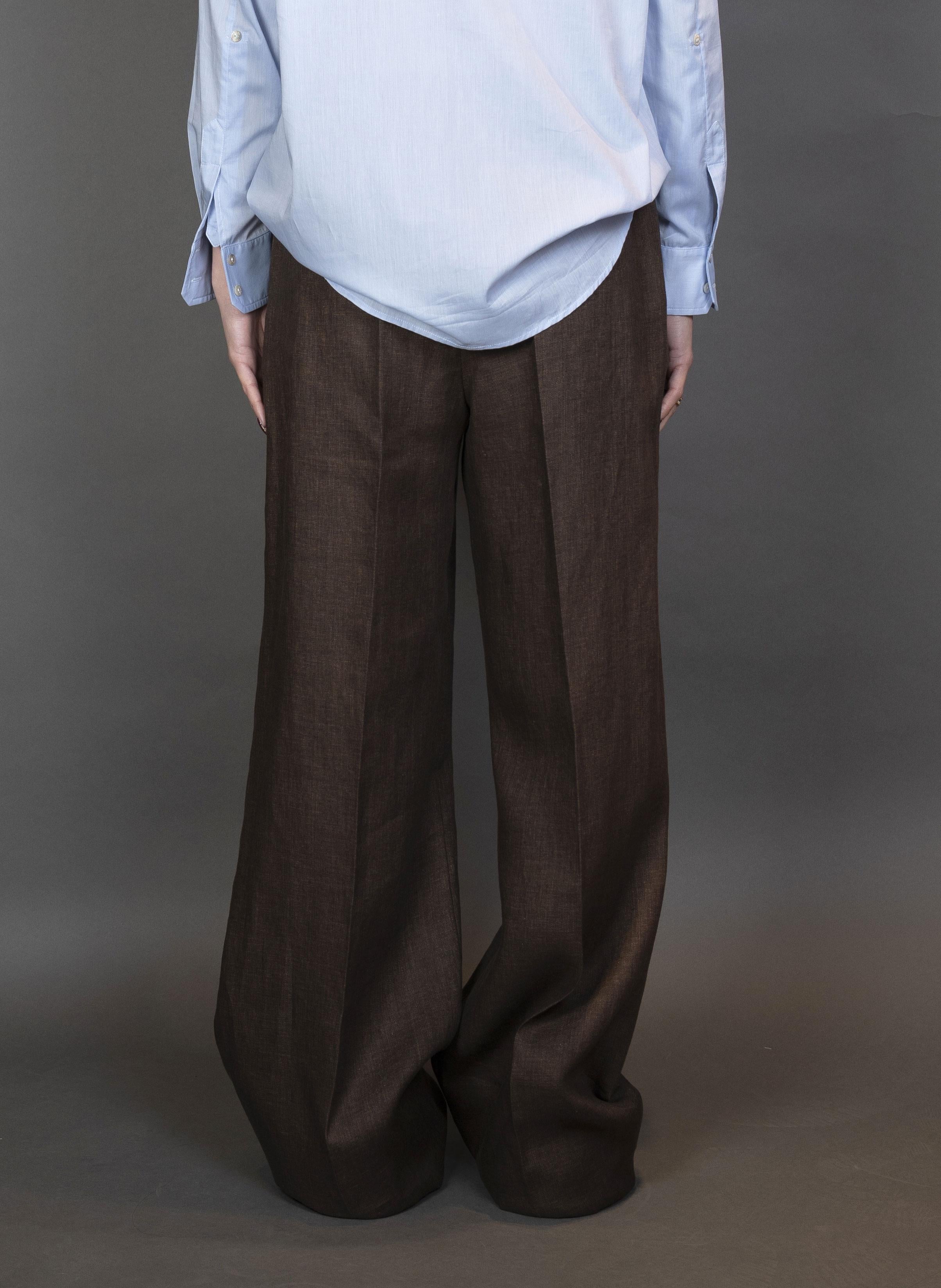 Pantalone Briglia donna Iris moro IRISW 056 CULISSE BRIGLIA 