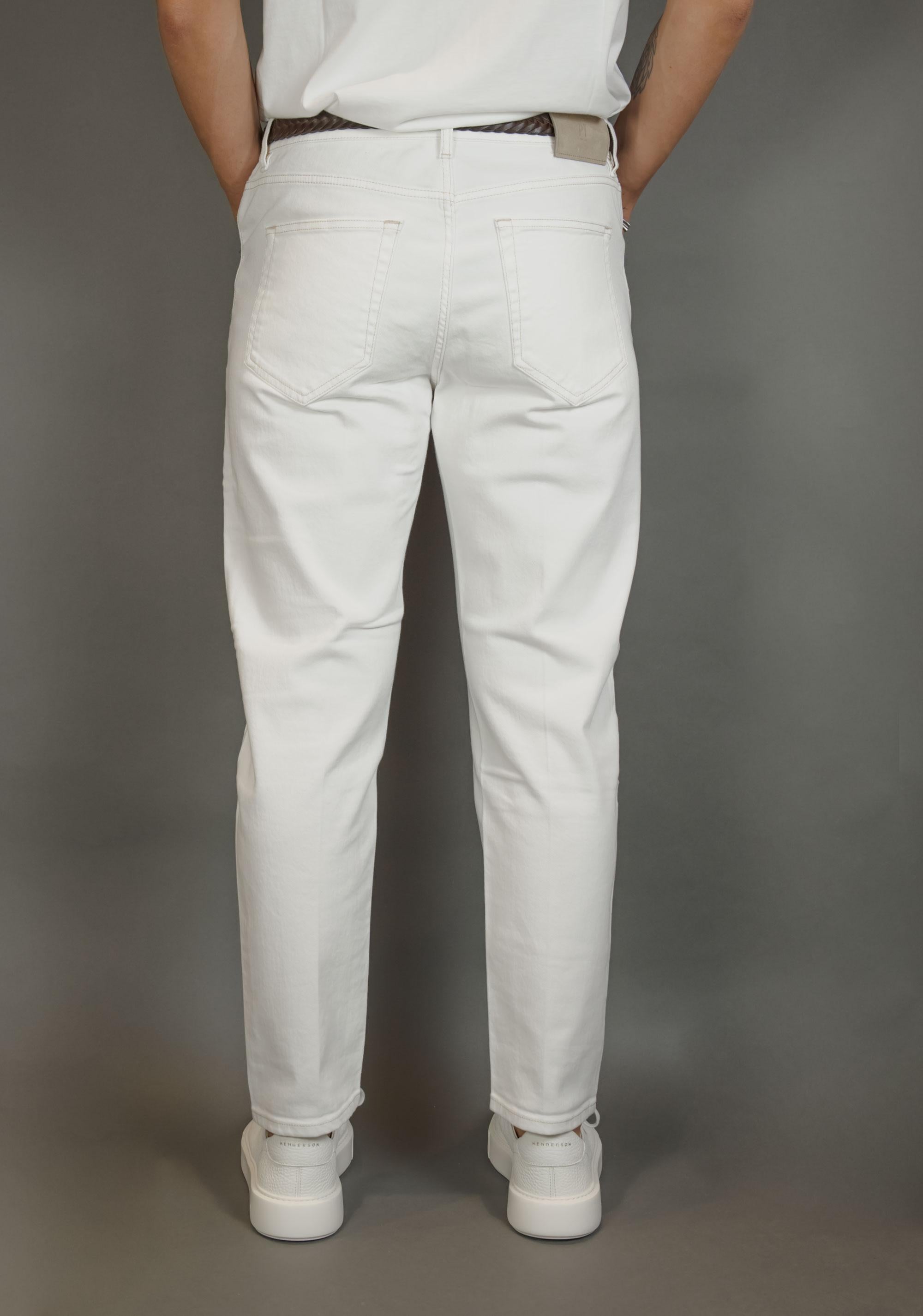 Jeans PT TORINO uomo TP05B0OA14L0 Bianco TP05B0OA14L0 CH59 DENIM PT TORINO 