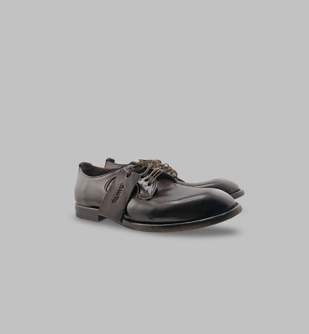 Derby SHOTO uomo 2242 Testa di moro 2242 WASHED.T.D SHOTO 