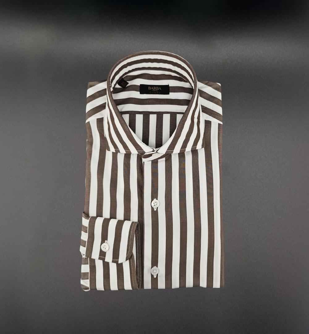 Camicia Barba uomo K1U13P015501901 marrone K1U13P015501901 1901 RIGA BARBA 