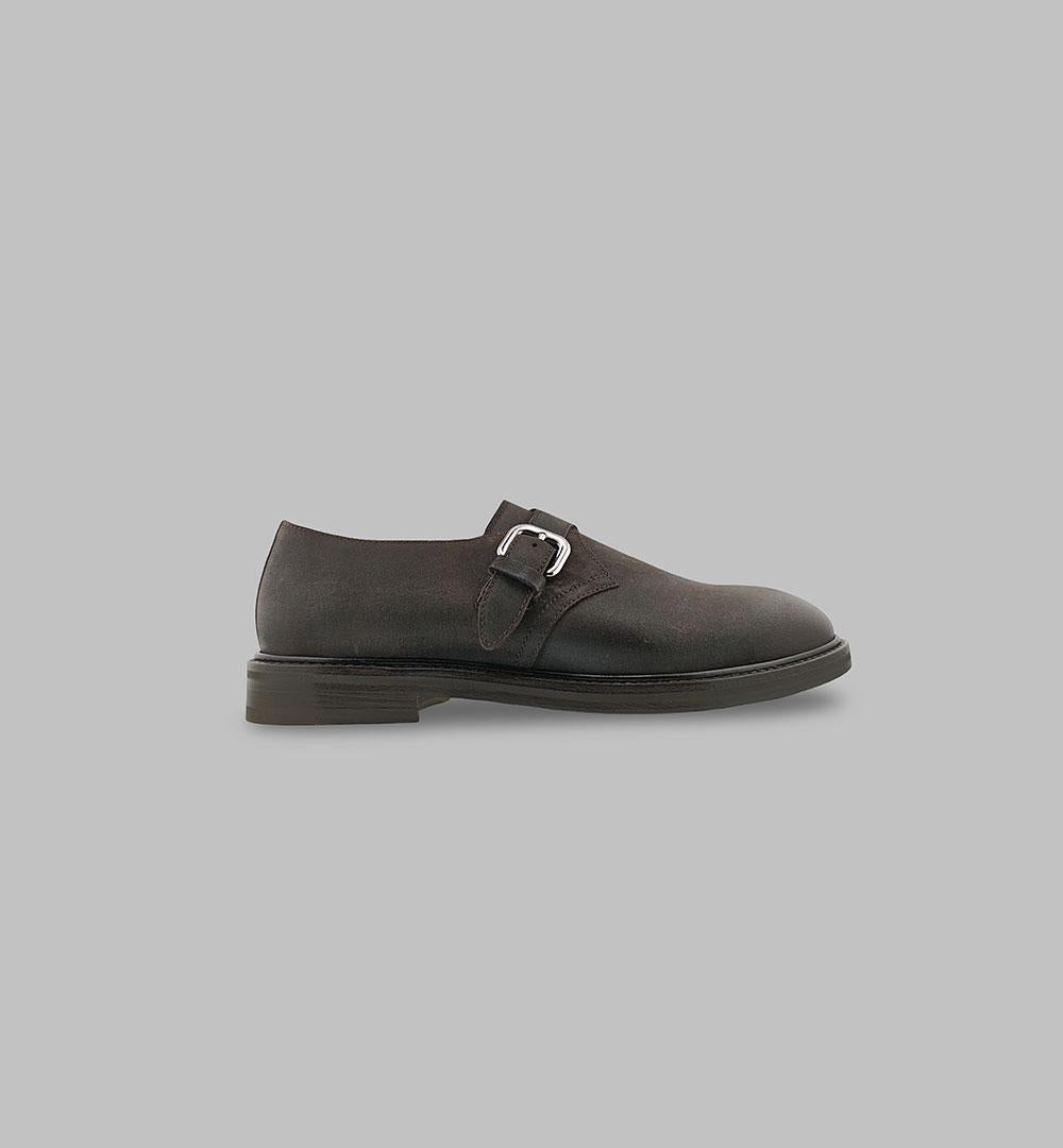 Mocassino Henderson uomo 85203.S.0 testa di moro 85203.S.0 MONO FIBBI HENDERSON 