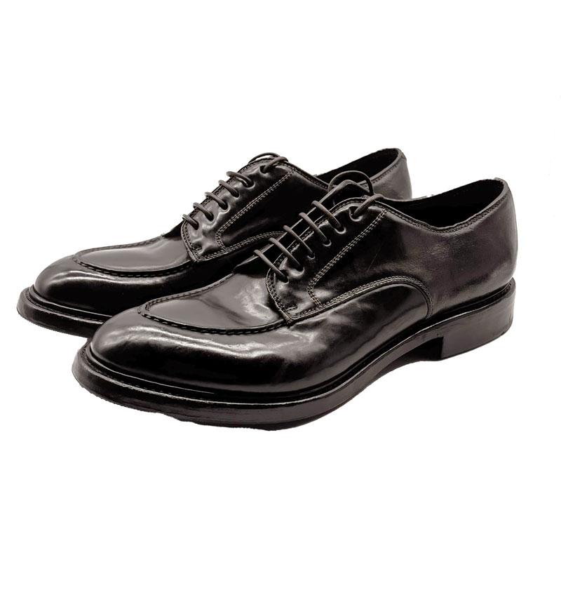 Derby Premiata uomo 30937 ebano<BR/> 30937 NORV.E PREMIATA 