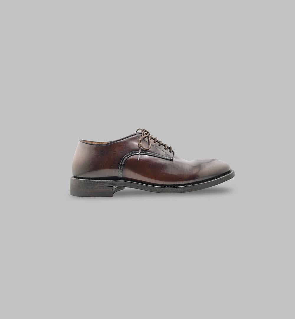 Derby Alberto Fasciani uomo FE 85006 mogano FE 85006 CORDOVAN FASCIANI 