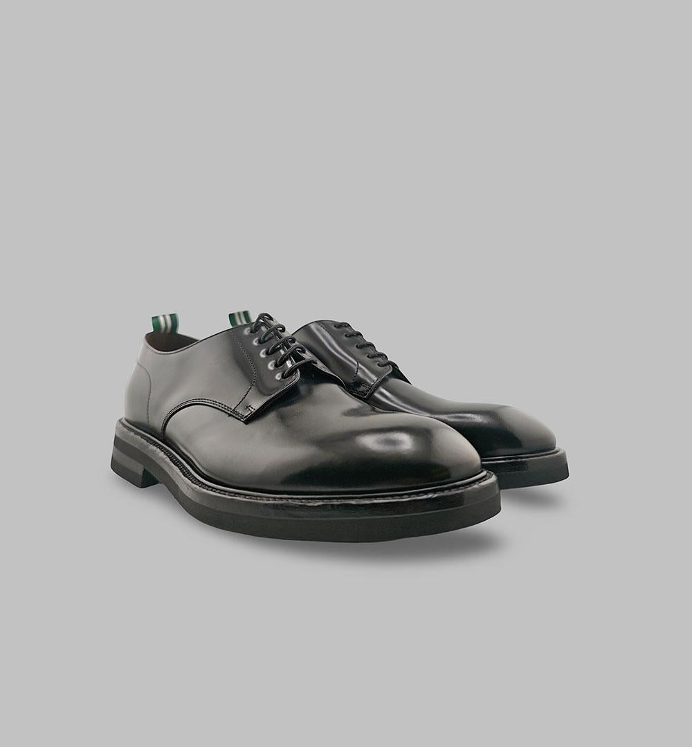 Derby Green George uomo 6014 nero 6014 DAINITE N GREEN GEORGE 
