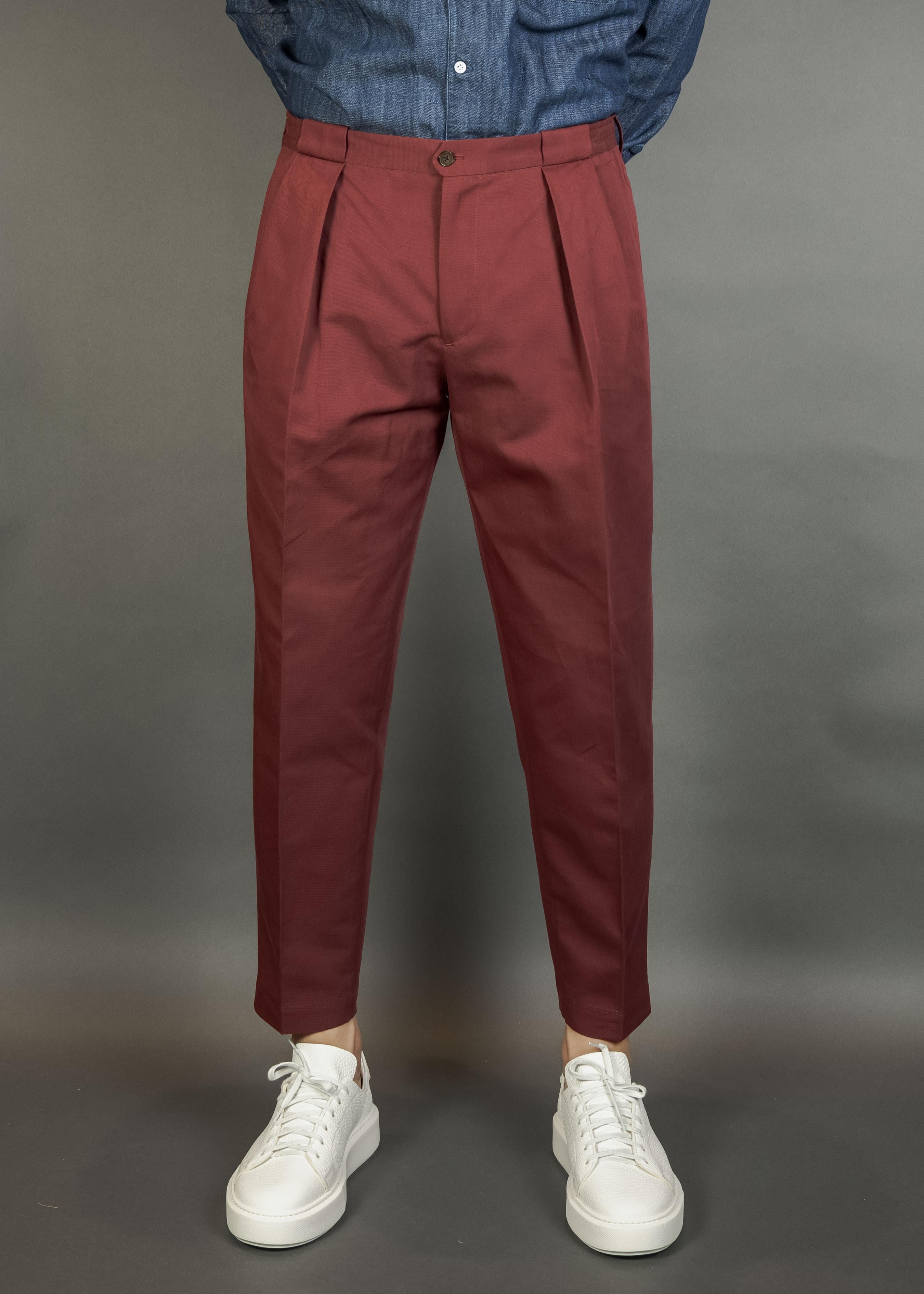 Pantalone Briglia uomo Portobellos ruggine PORTOBELLOS 325050 068 RUGGINE BRIGLIA 
