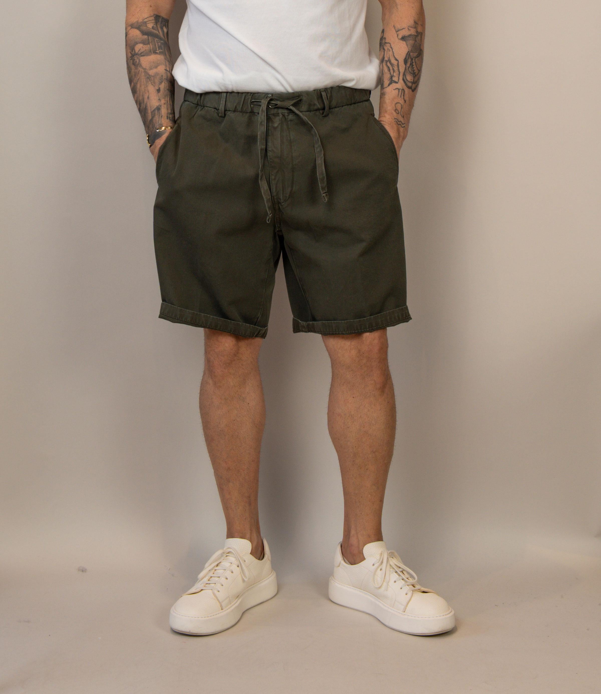 Bermuda Briglia uomo Officined verde OFFICINED 300512 582 BRIGLIA 