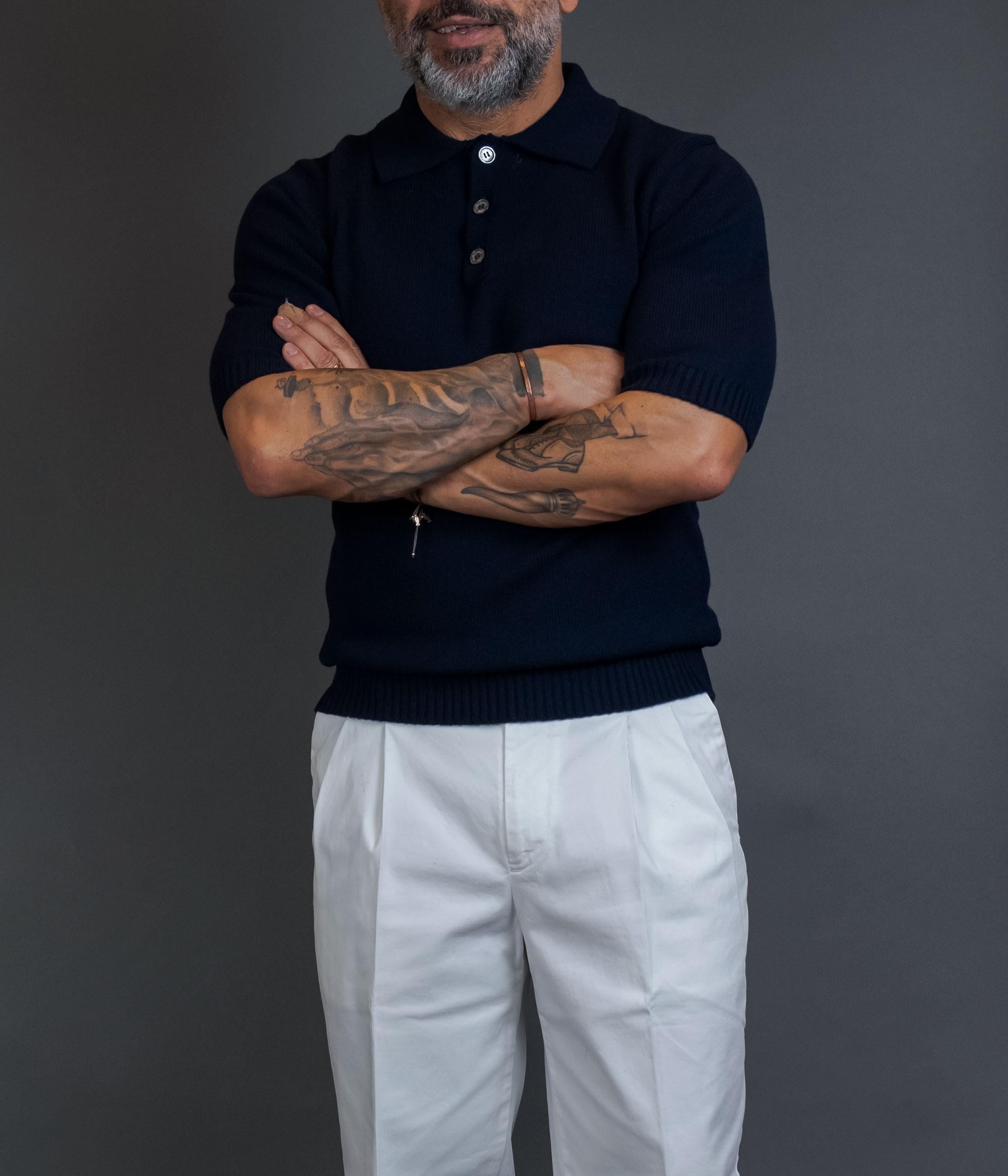 Maglione DANIELE FIESOLI uomo 9023 Darkblue 9023 023 DARKBLUE DANIELE FIESOLI 