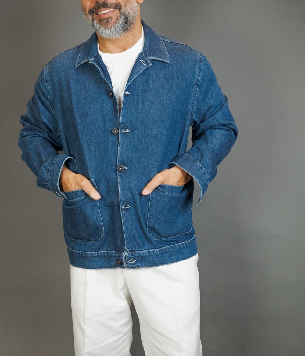 Giubbino GIANGI uomo NICO Denim medio NICO DENIM MEDIO GIANGI 