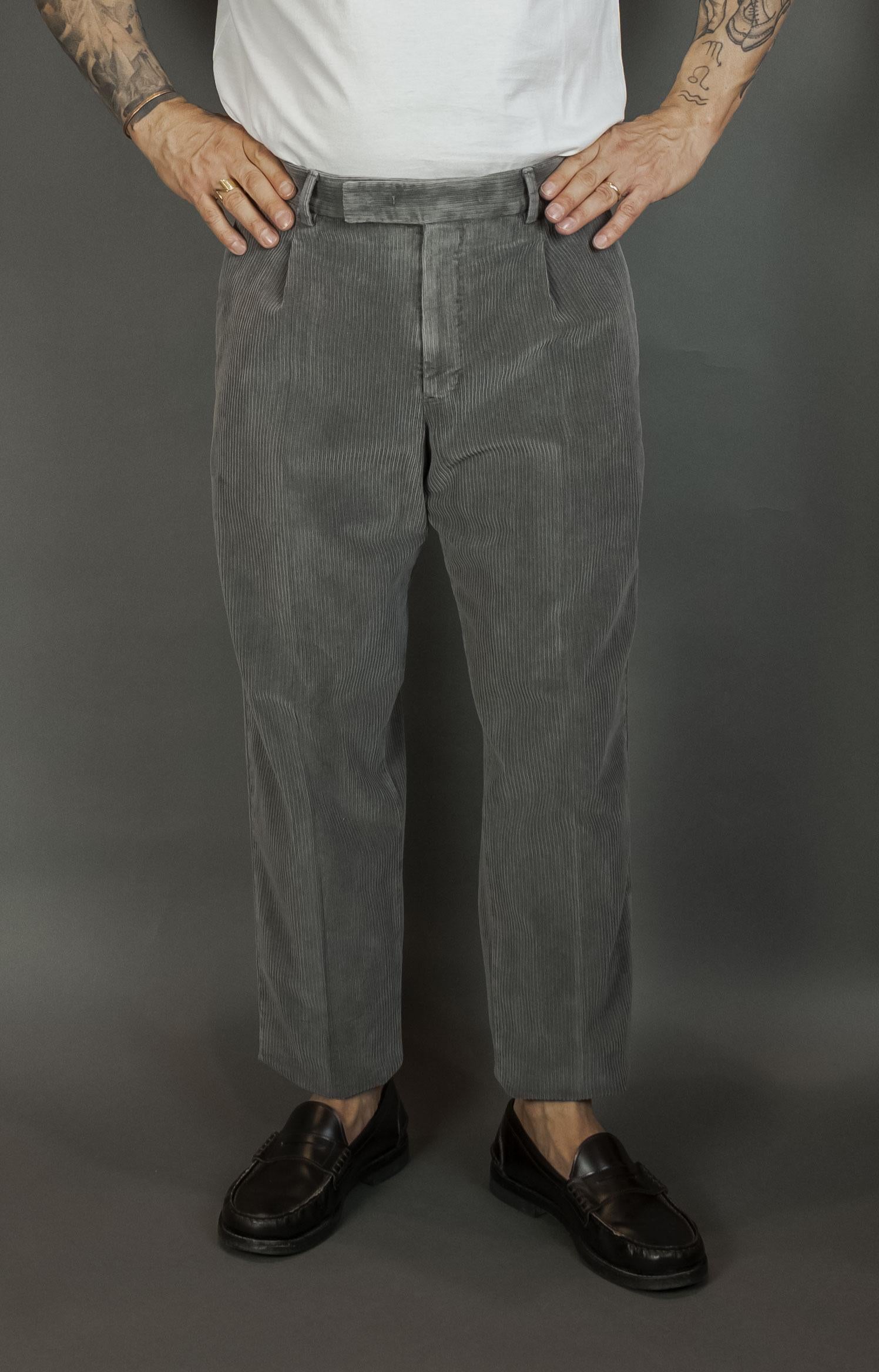 Pantalone PT Torino uomo RTZAZ40FWD TU93 grigio RTZAZ40FWD TU93 N241 GRIGIO PT TORINO 