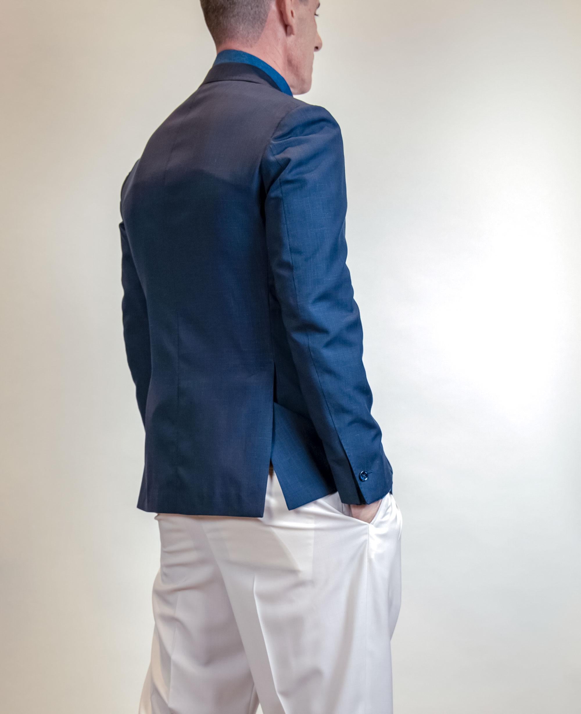 Giacca LUIGI BIANCHI MANTOVA uomo GIACCA 2611 64209 Blu GIACCA 2611 64209 5 LUIGI BIANCHI MANTOVA 