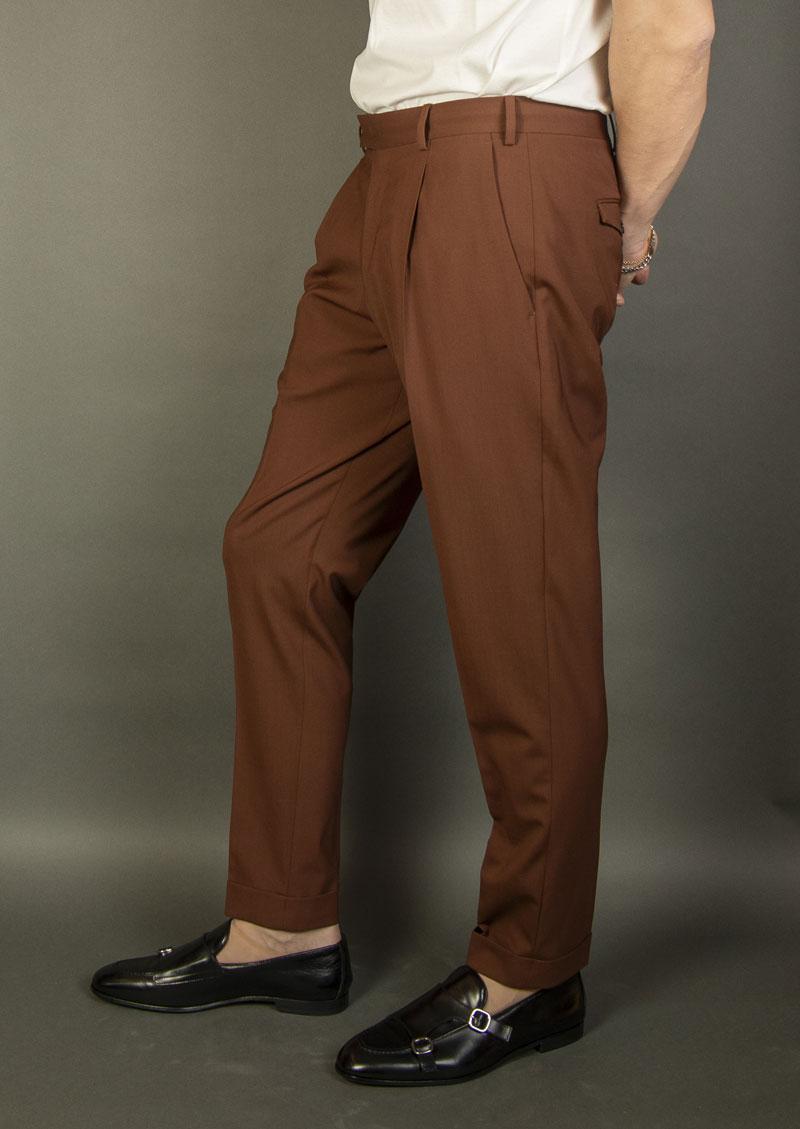 Pantalone PT Torino uomo RFZAZ4FWD MA27 mattone RFZAZ0 FWD MA27 0870 MATTONE PT TORINO 