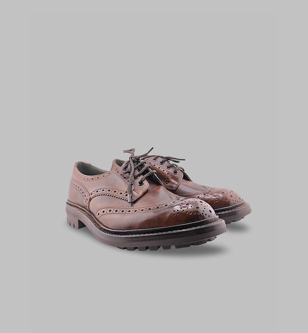 Derby TRICKER'S uomo 5633 410 Testa di moro 5633/410 BOURTON TRICKER'S 