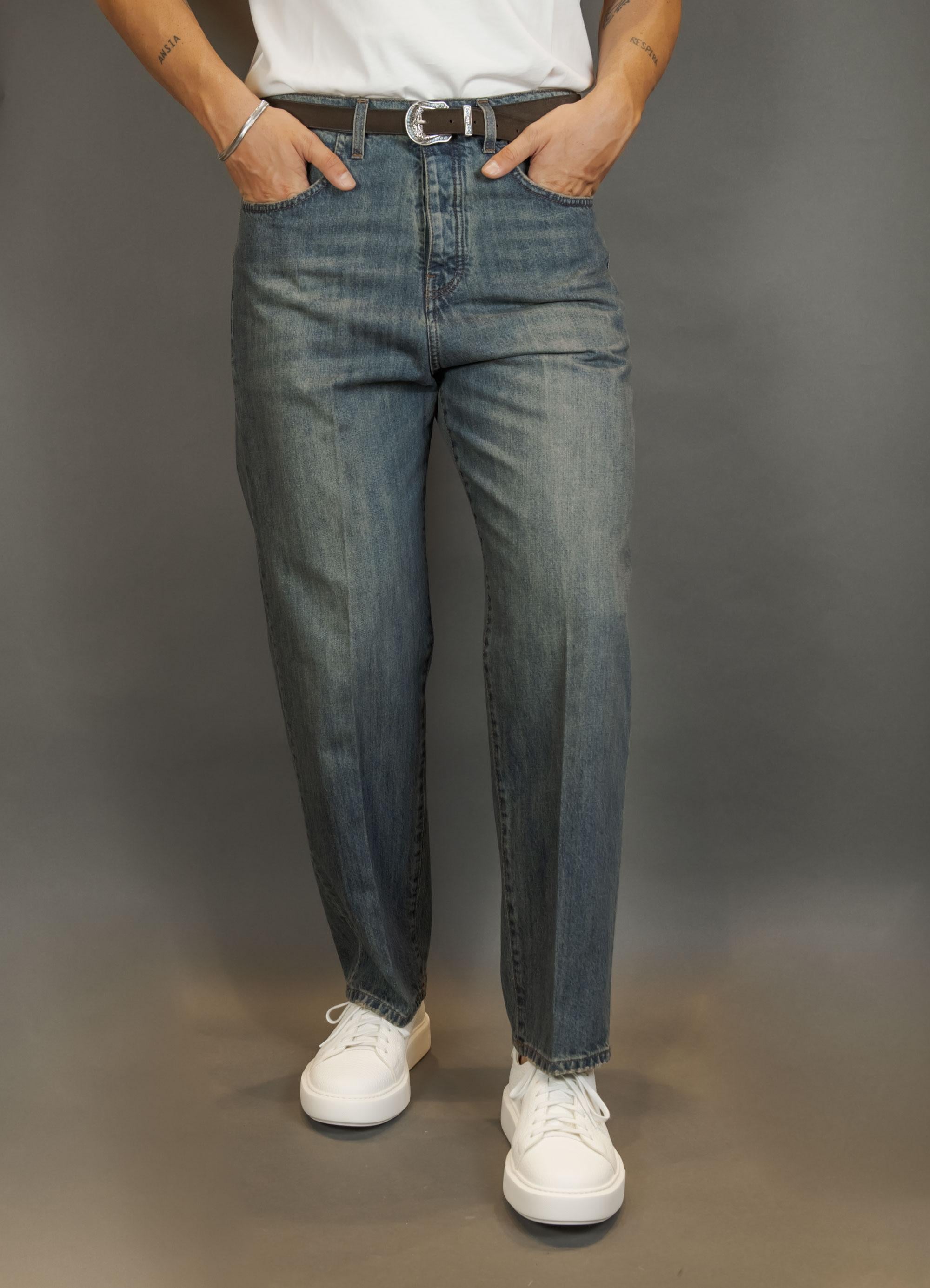 Jeans BONHEUR uomo OSAKA Blu OSAKA S L SAB DENIM BONHEUR 