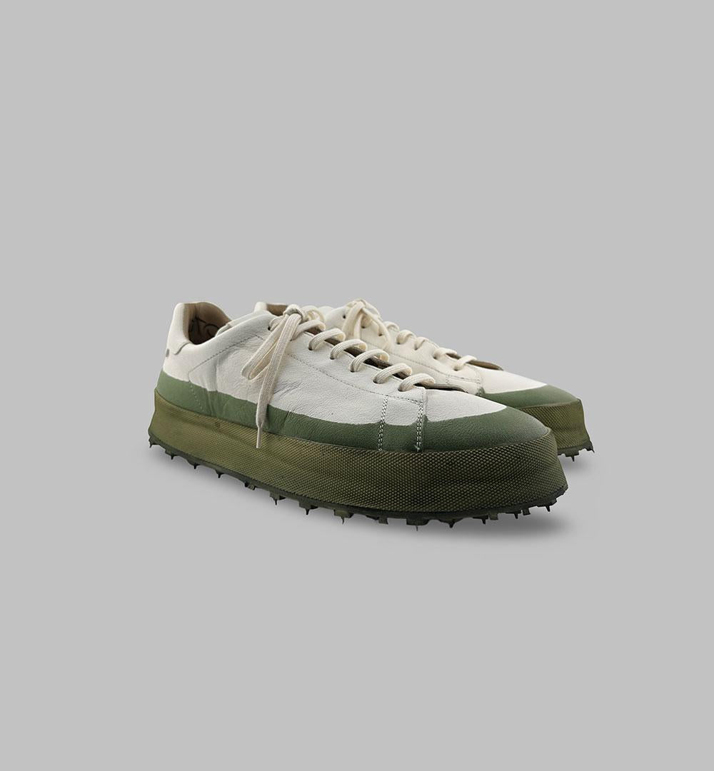 Sneakers uomo Shoto 2463 bianche salvia 2463 BICOLOR SALVIA SHOTO 