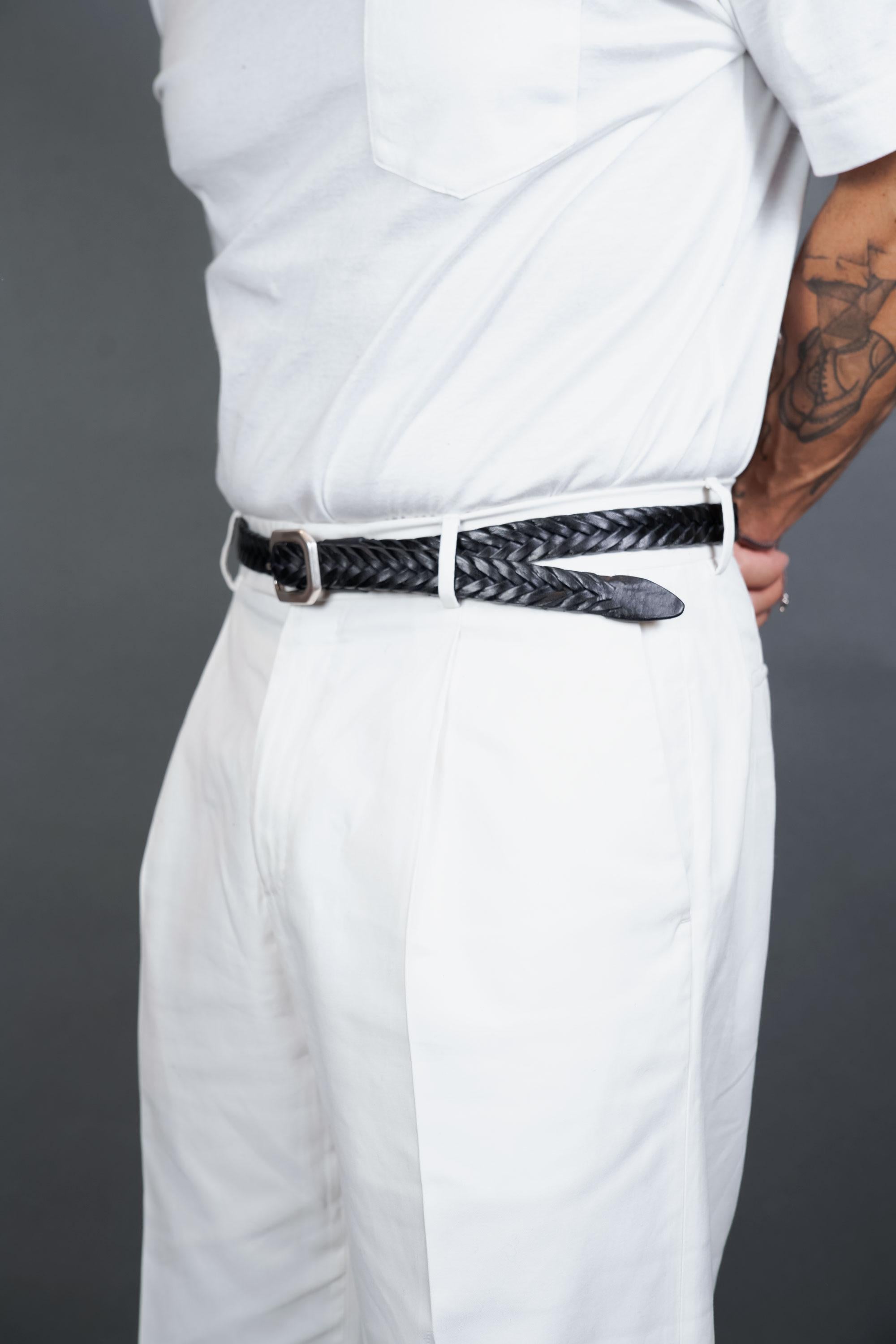 Cintura ALBERTO LUTI uomo 309 025 Nera 309 025 NAPPA NERO ALBERTO LUTI 