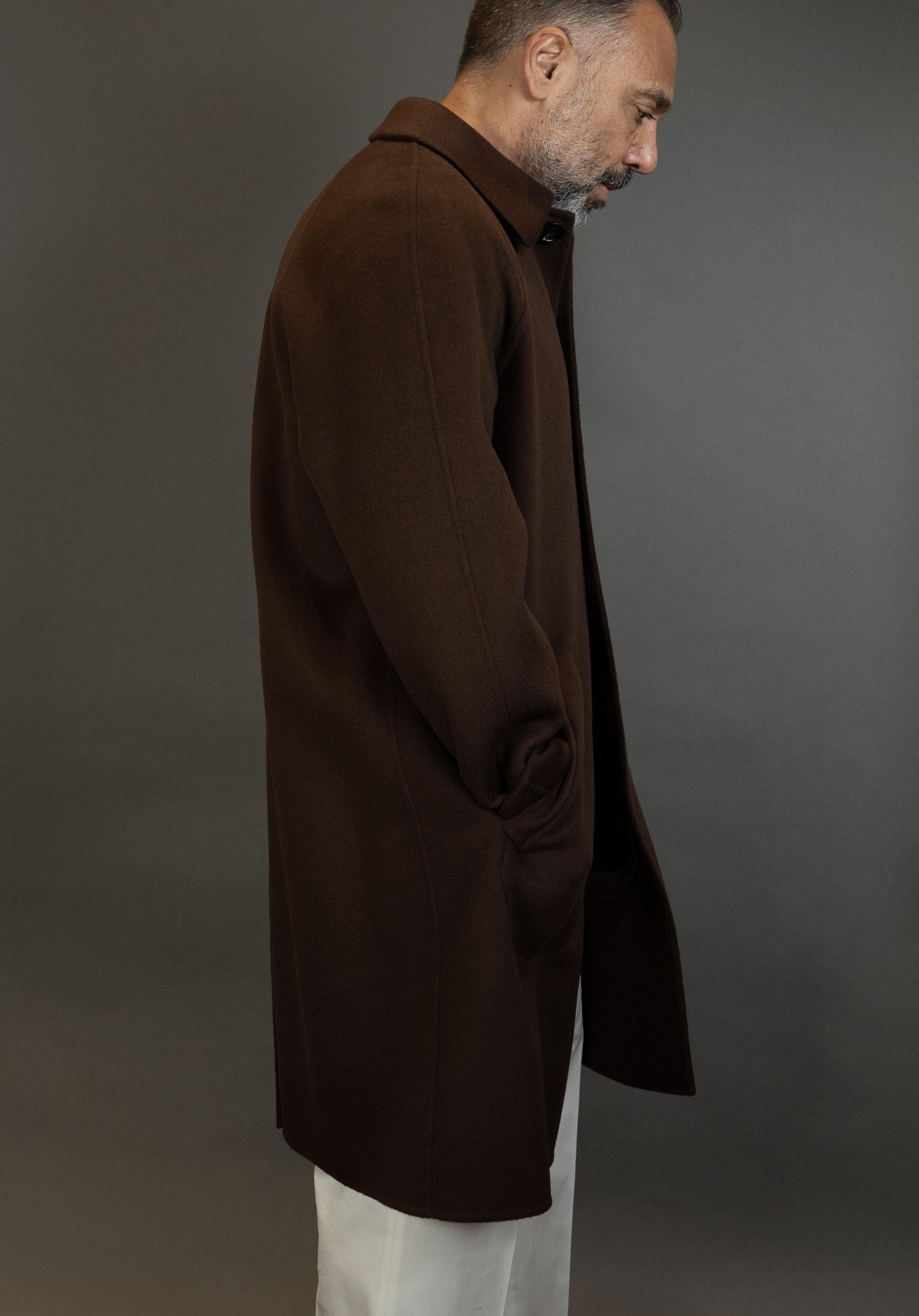 Cappotto PALTO' uomo MAURILIO DB Marrone<BR/> MAURILIO DB 089 CIOCCOLATO PALT0' 